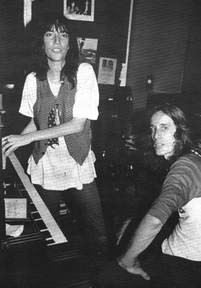 Todd Rundgren's harmonies in Patti Smith's song Frederick
