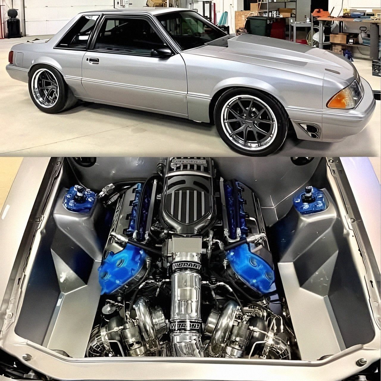 Rides 718 - Twin Turbo Coyote Swap Fox Body. 💪🏻💪🏻💪🏻 | Facebook