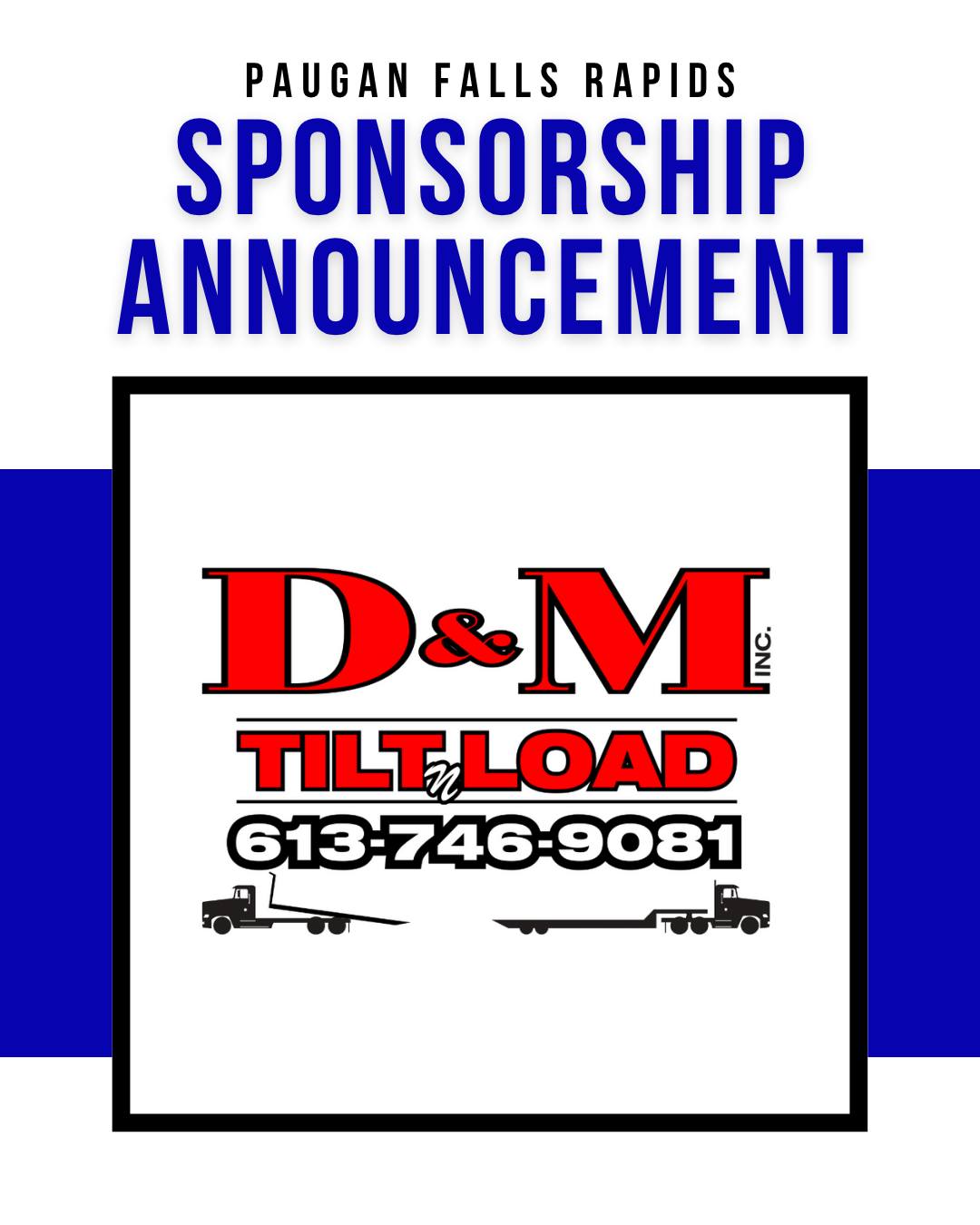 🚨 SPONSORSHIP ALERT 🚨 The Paugan... - Paugan Falls Rapids | Facebook