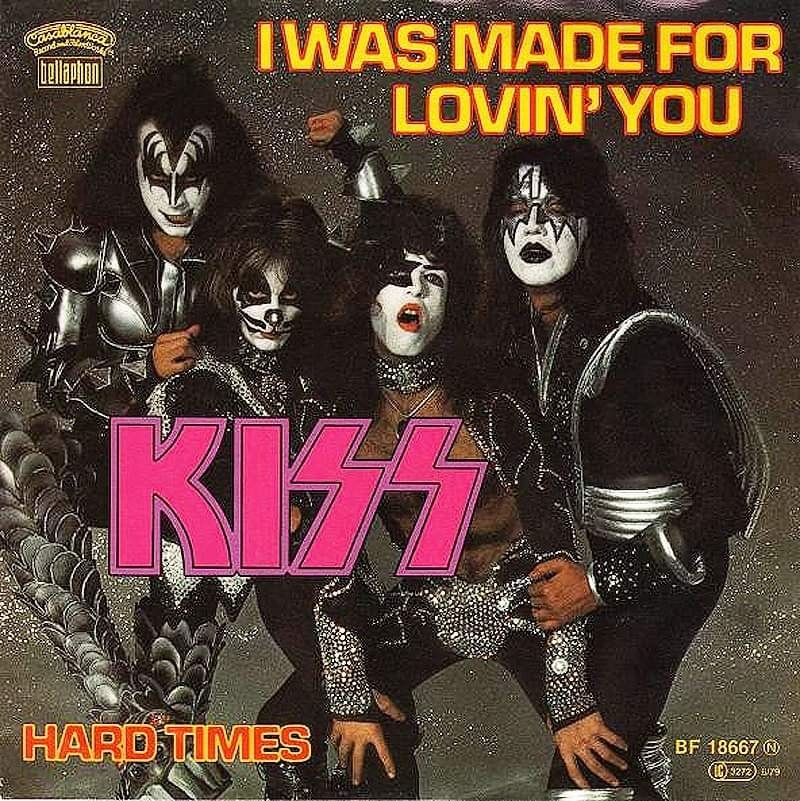 Kisses' song I Was Made for Lovin' You release