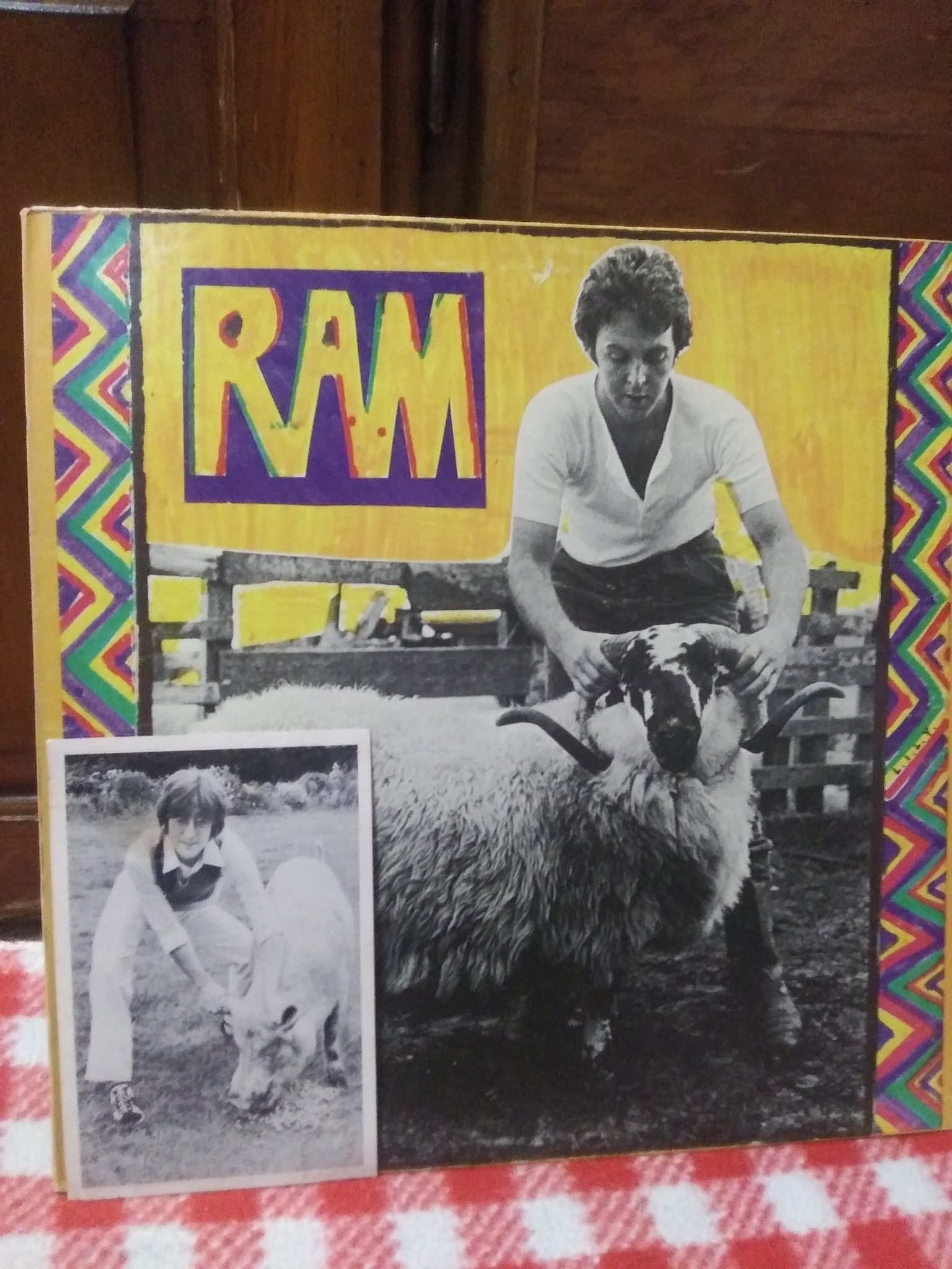 Paul McCartney Ram from 1971 on Apple Records.This is one of those 