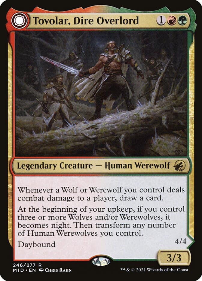 mtg best wolf cards Russet Wolves [Dark Ascension] MTG Best Commander Werewolves Lifegain