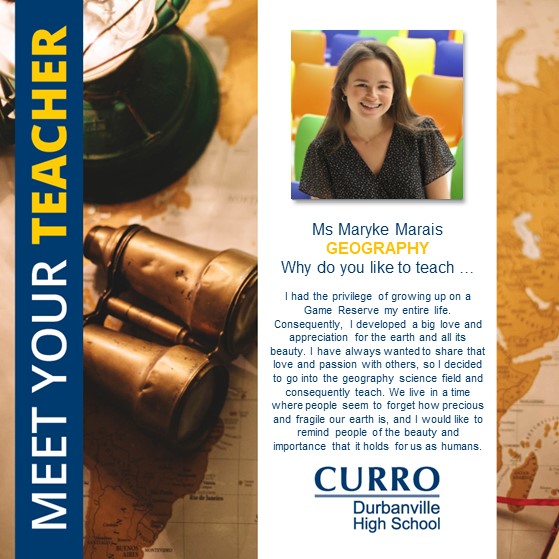 𝗠𝗘𝗘𝗧 𝗬𝗢𝗨𝗥 𝗧𝗘𝗔𝗖𝗛𝗘𝗥 |... - Curro Durbanville High School | Facebook