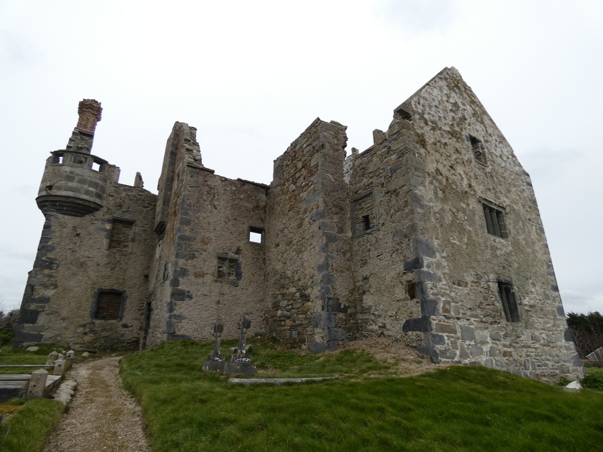 Inish View - The ruins of the 500-year-old Rathmullan...