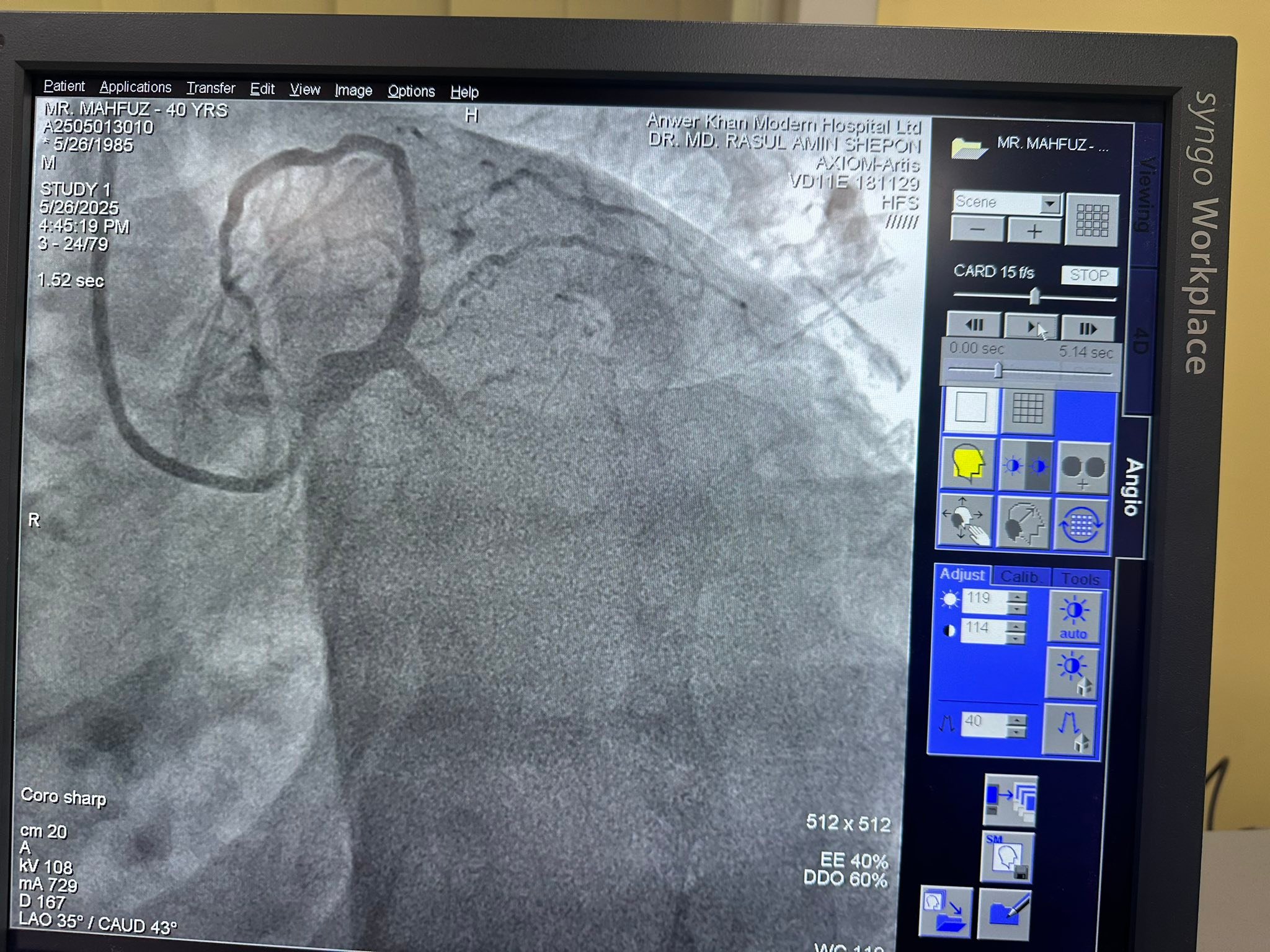 Dr. Md Rasul Amin Shepon, Interventional Cardiologist | Dhaka