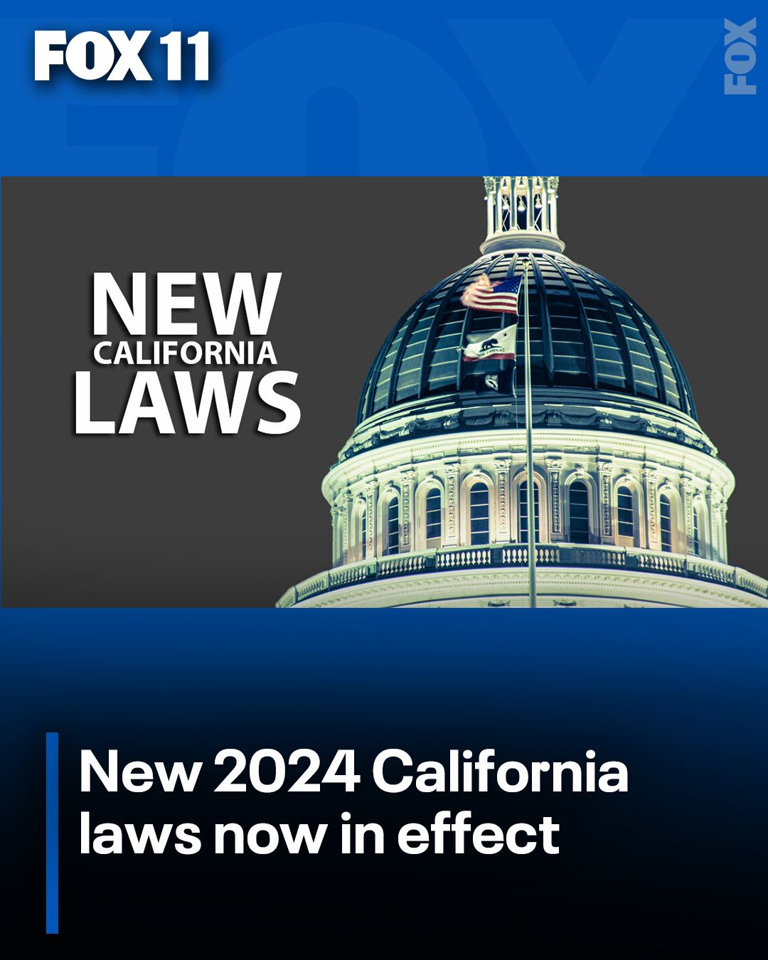 FOX - NEW YEAR, NEW LAWS! Here's a roundup of the new laws that will ...