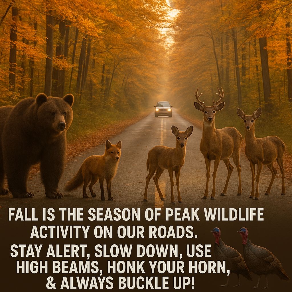 Cultivating - 🍁 Stay Safe Behind the Wheel This Fall! 🍁 As the leaves ...