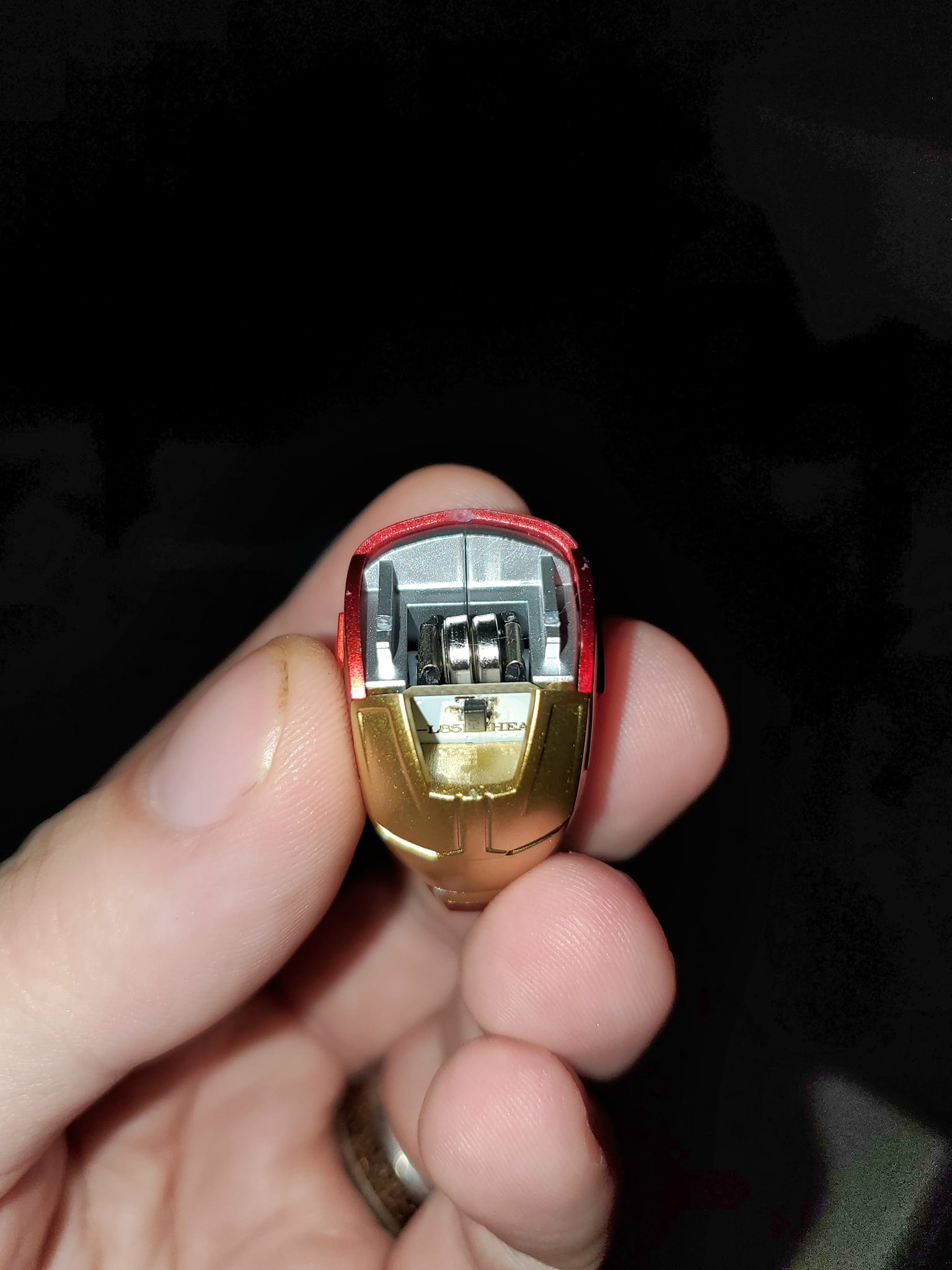 iron man 2 helmet battery replacement MK17 Heartbreaker Activated Iron Man Helmet from the Limited Edition Launch of XSociety  Metal Man BHL2450-1 - Replacement