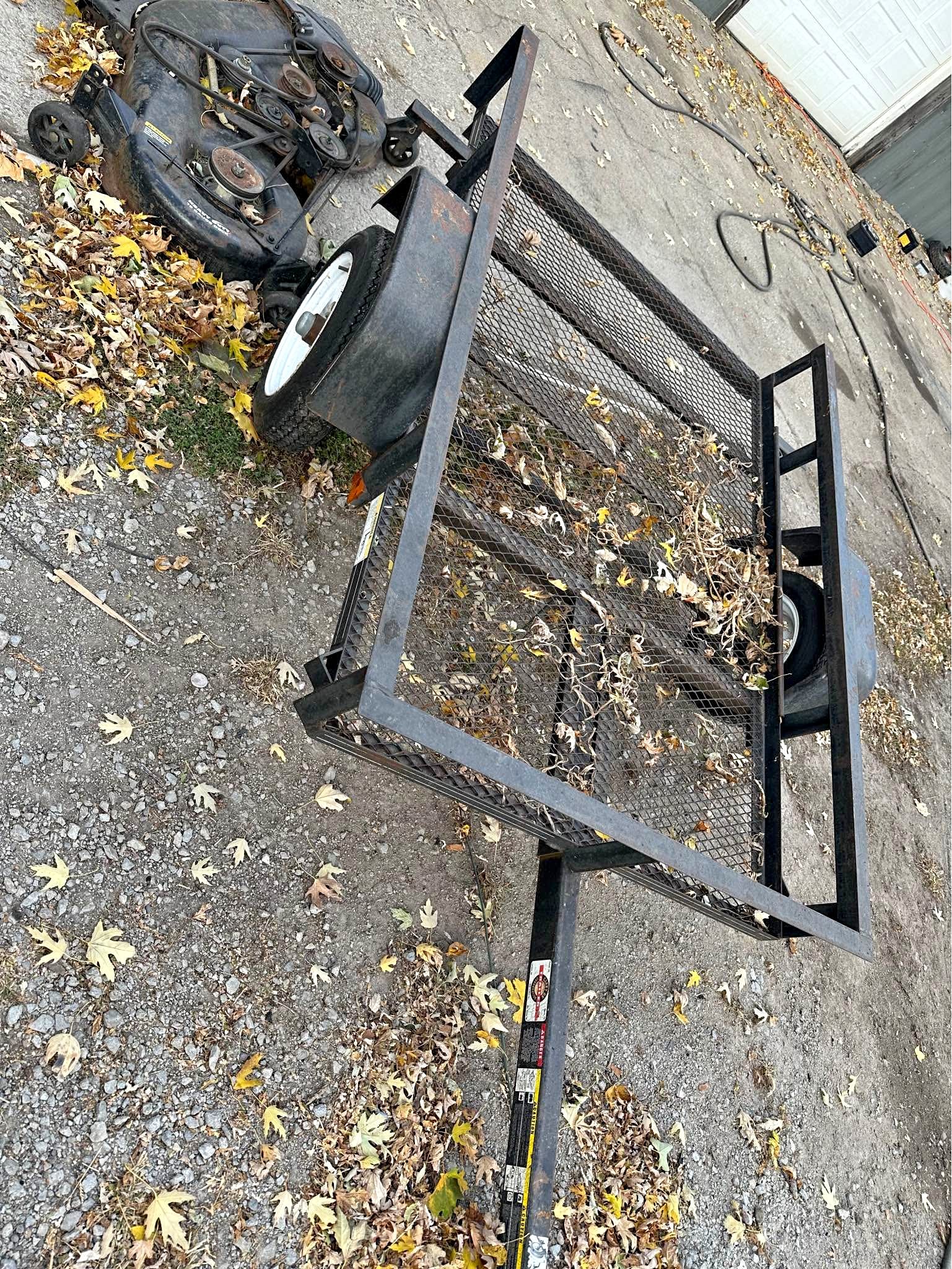 4x6 tilt trailer no title - Utility Trailers - Rensselaer, Indiana ...