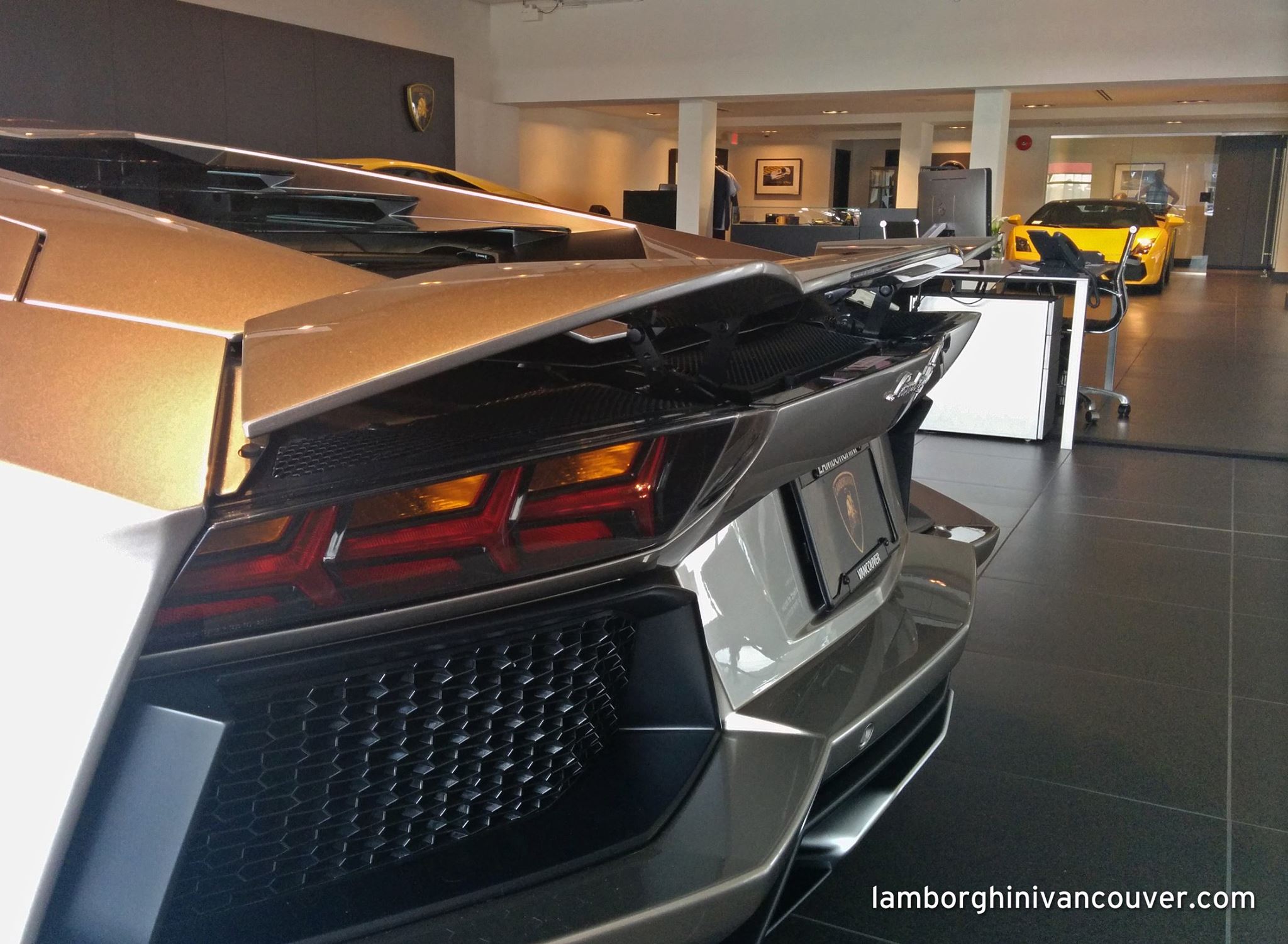 Lamborghini Aventador Rear