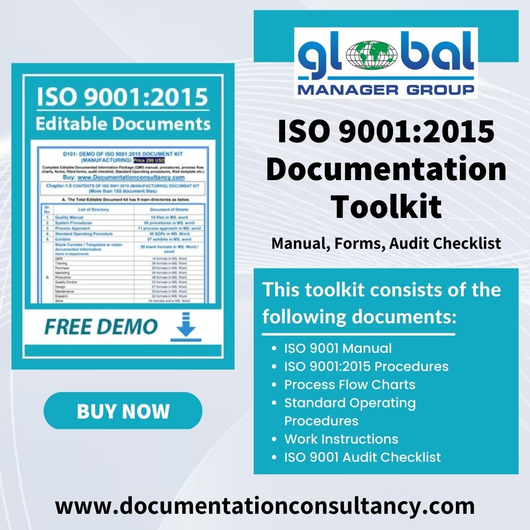 The implementation of ISO 9001:2015, and thereby certification to this ...