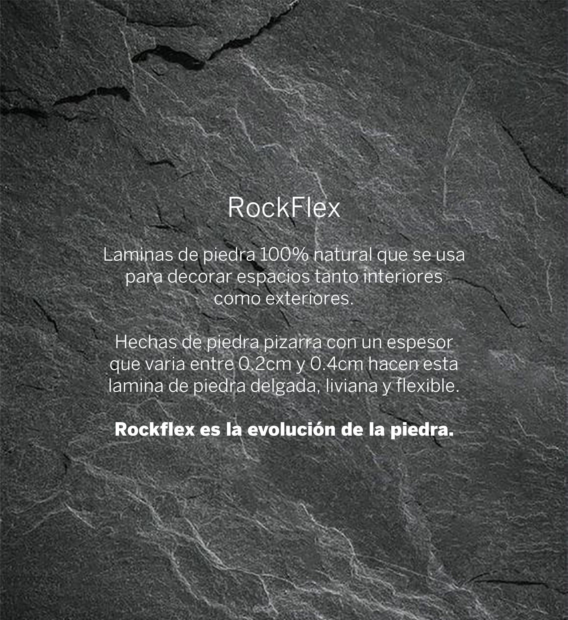 RockFlex - #RockFlex. Laminas de piedra 100% natural que se usa para ...