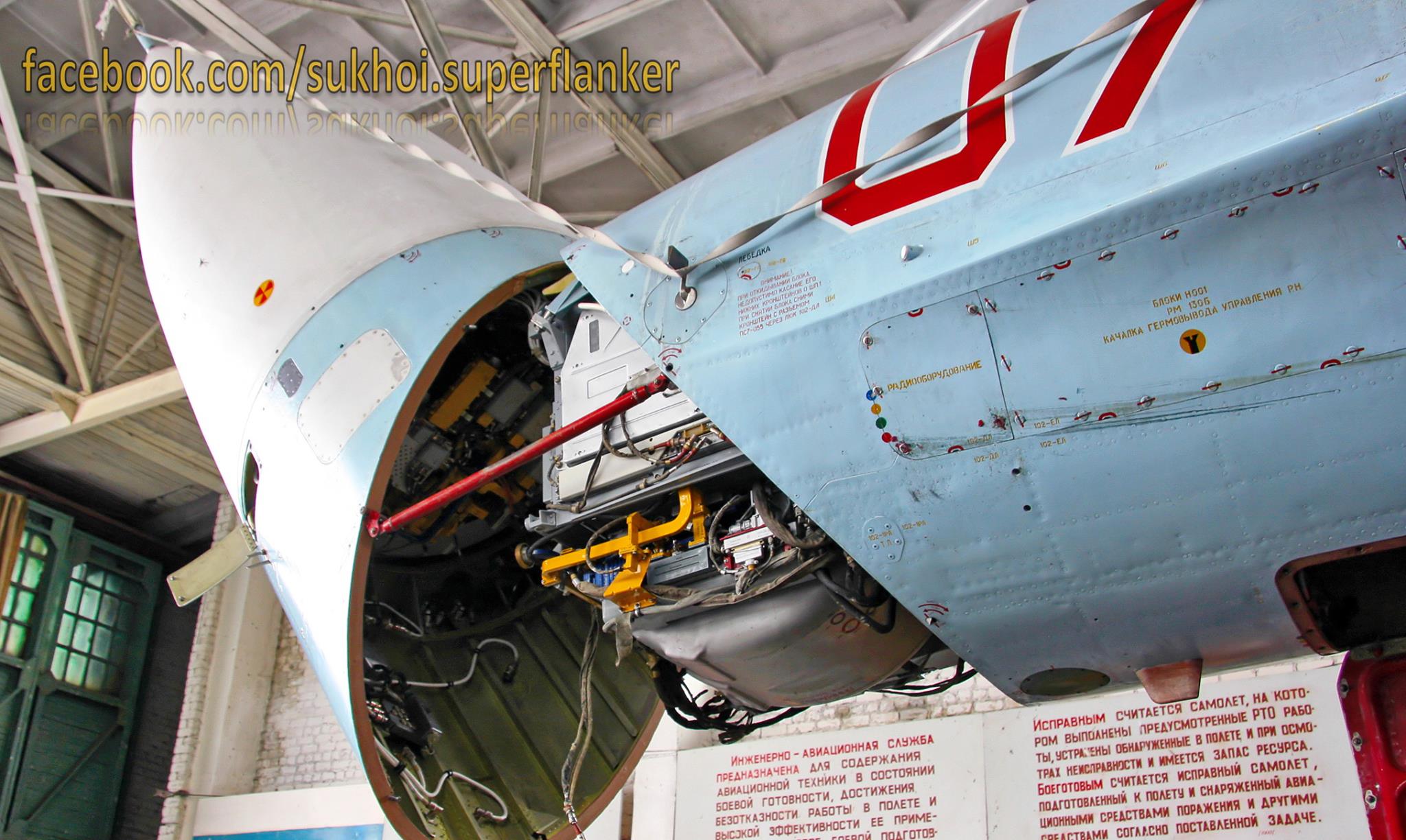 a Phazotron N001 Myech... - Sukhoi SU-35 Super Flanker | Facebook