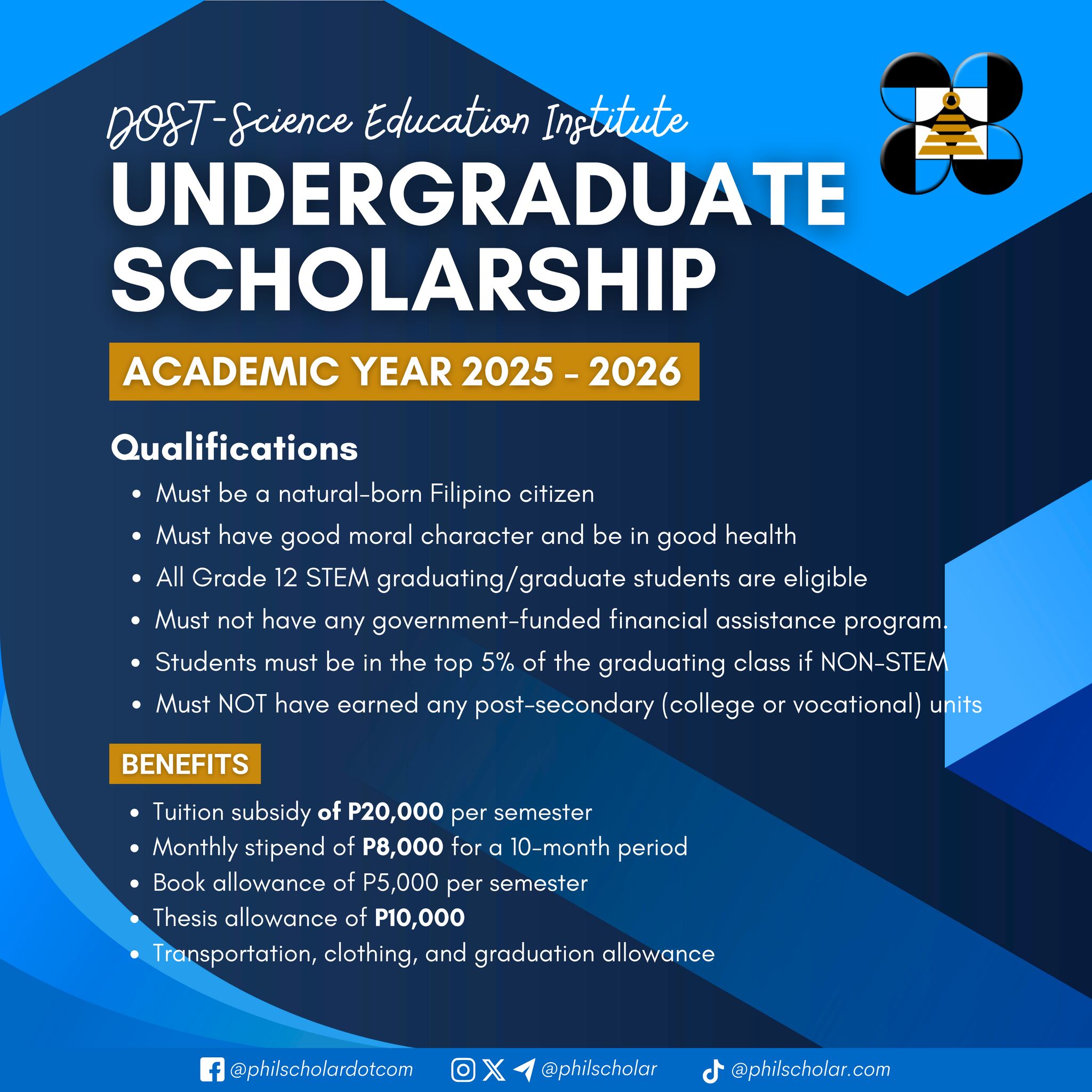 DOST Scholarship 2025 - 2026 Latest Updates | good luck jlss takers ...