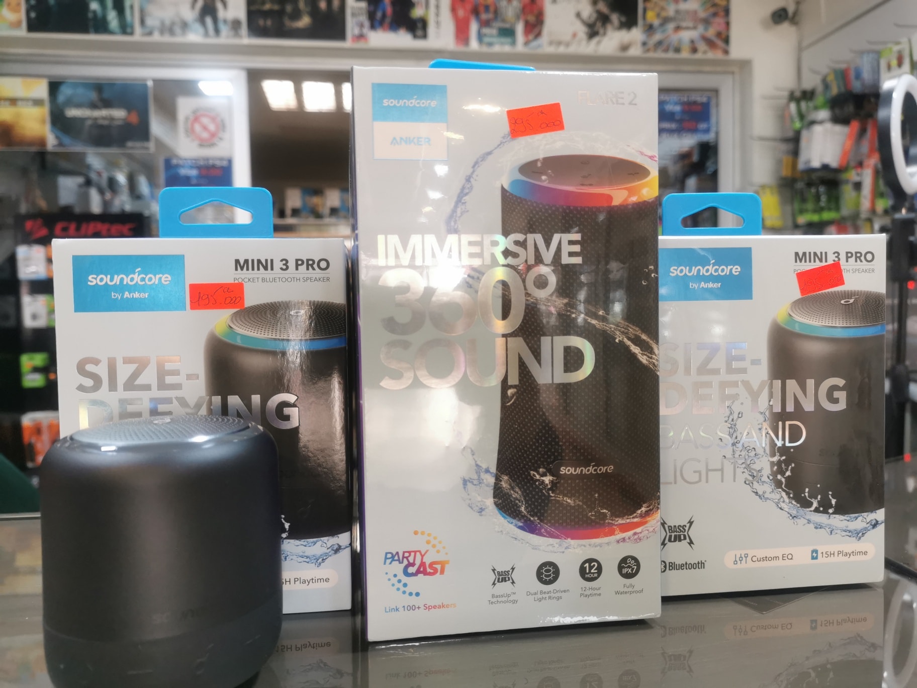 Anker soundcore Mini Enceinte Bluetooth Portable 15H Autonomie