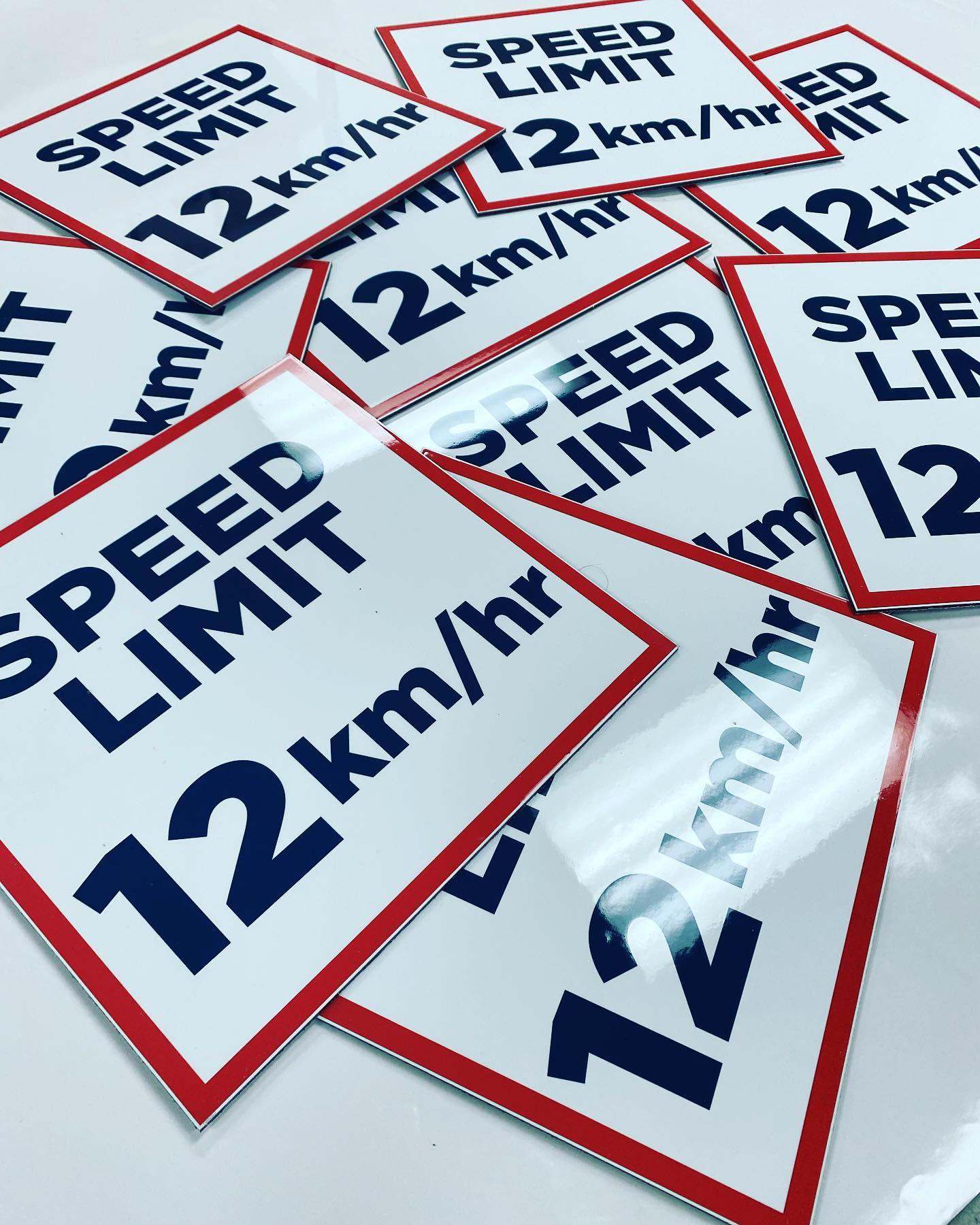 Abstrakt - LET’S GET READY FOR PACKAGING! UV coated Max Metal signage ...