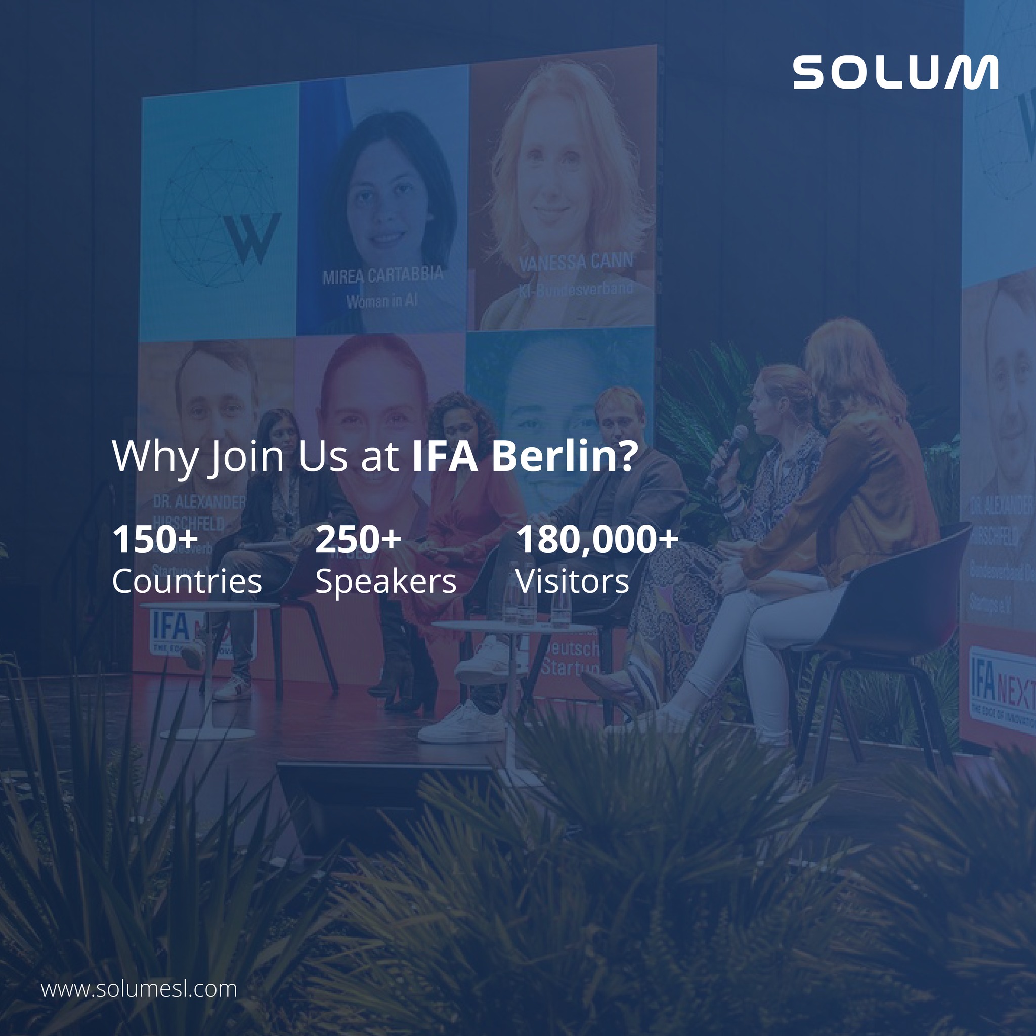 SOLUM - See hundreds of exhibitors offering innovations...