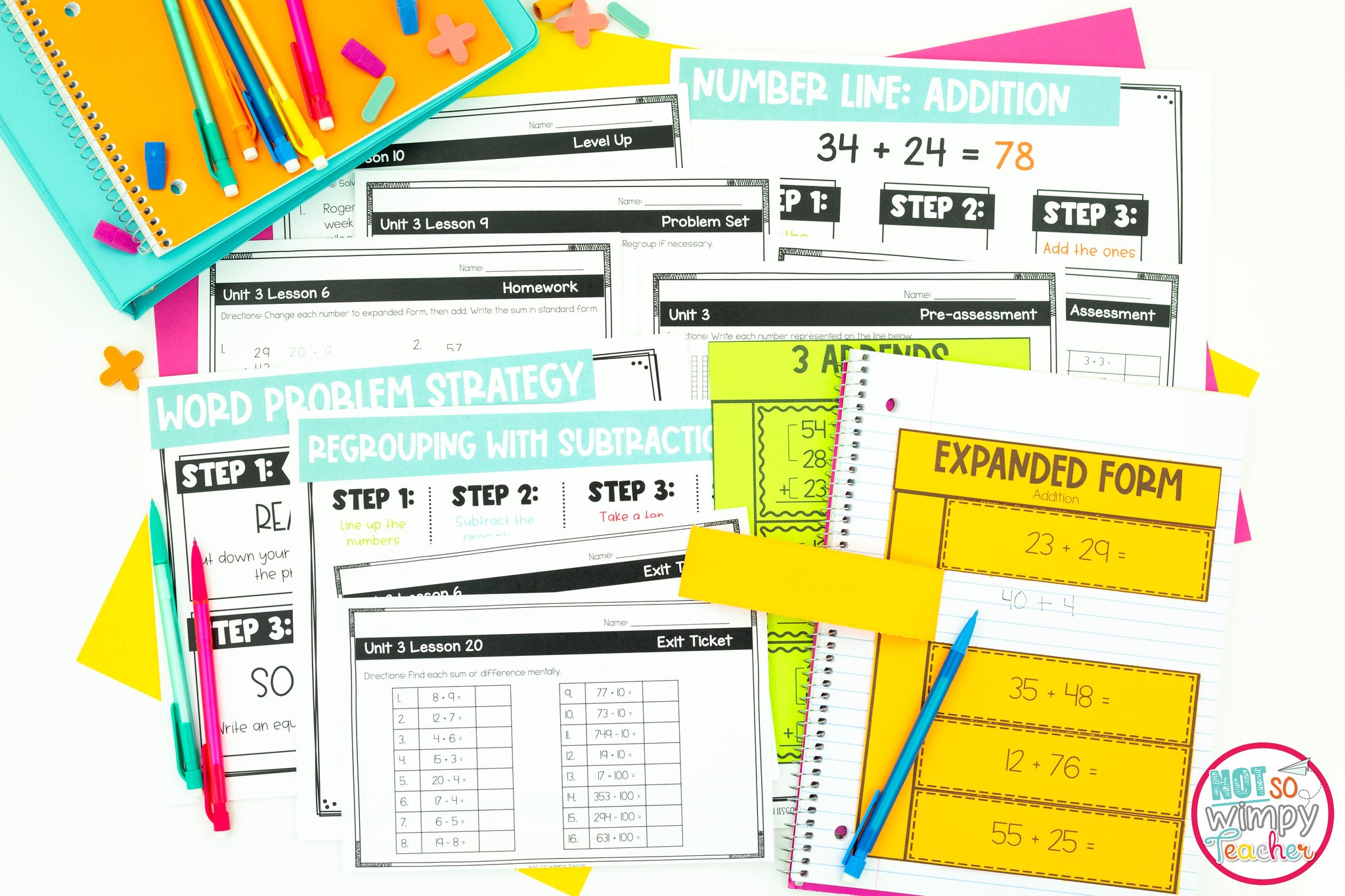 Mastering ADDITION and SUBTRACTION... - Not So Wimpy Teacher