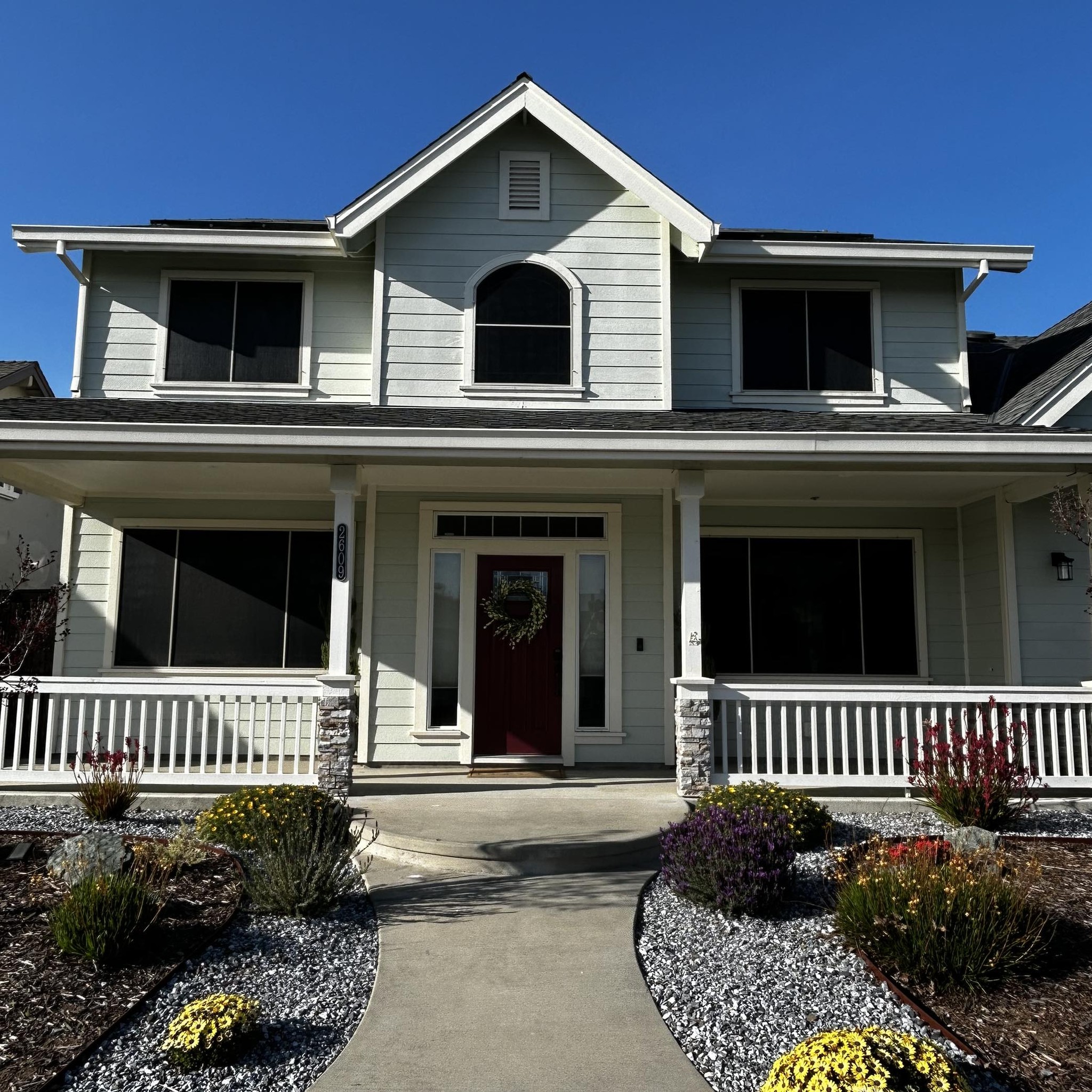 The retractable screen is a solid solution for your front door entry ...
