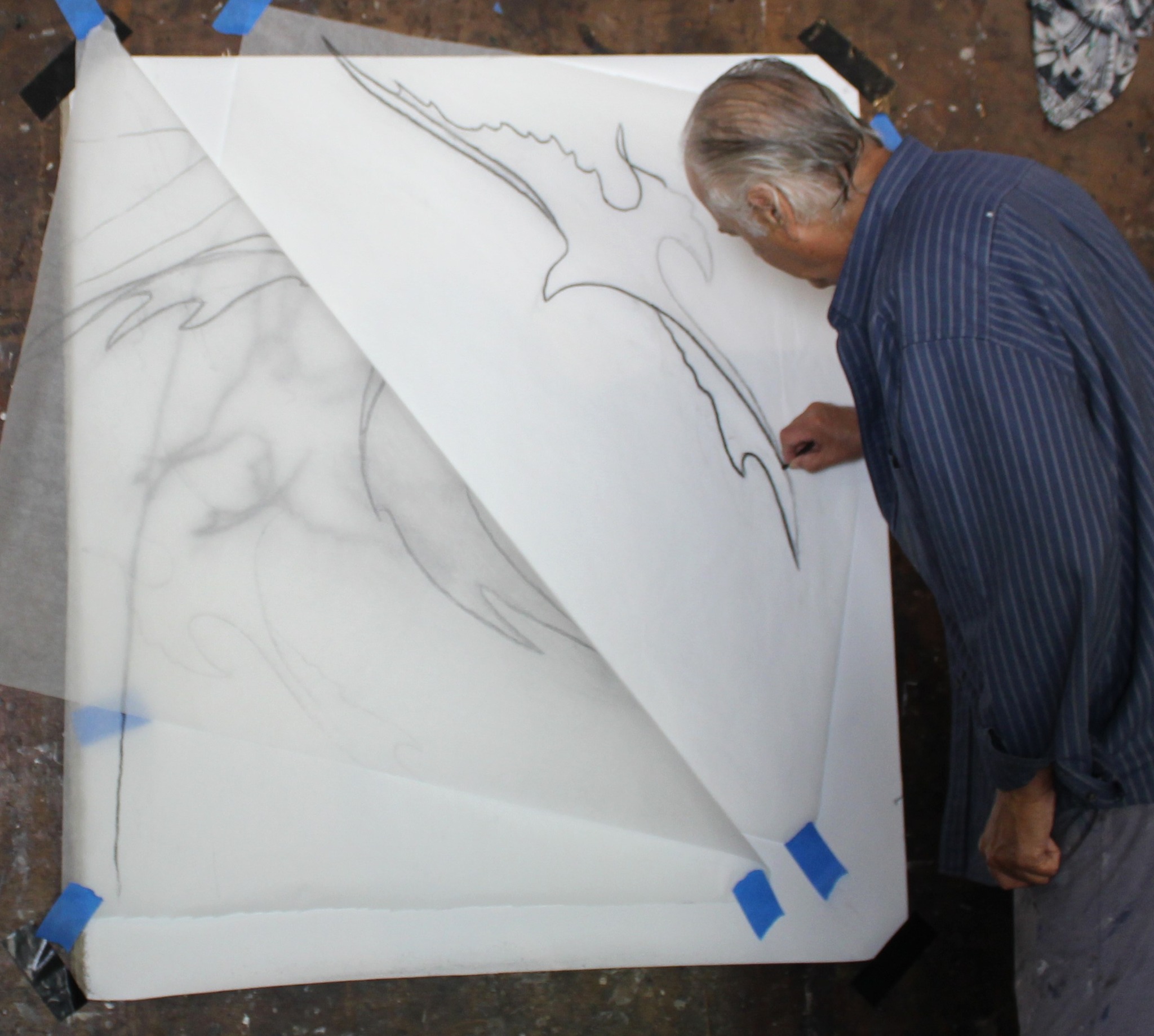 Donray - Working on another new piece. I have long been...