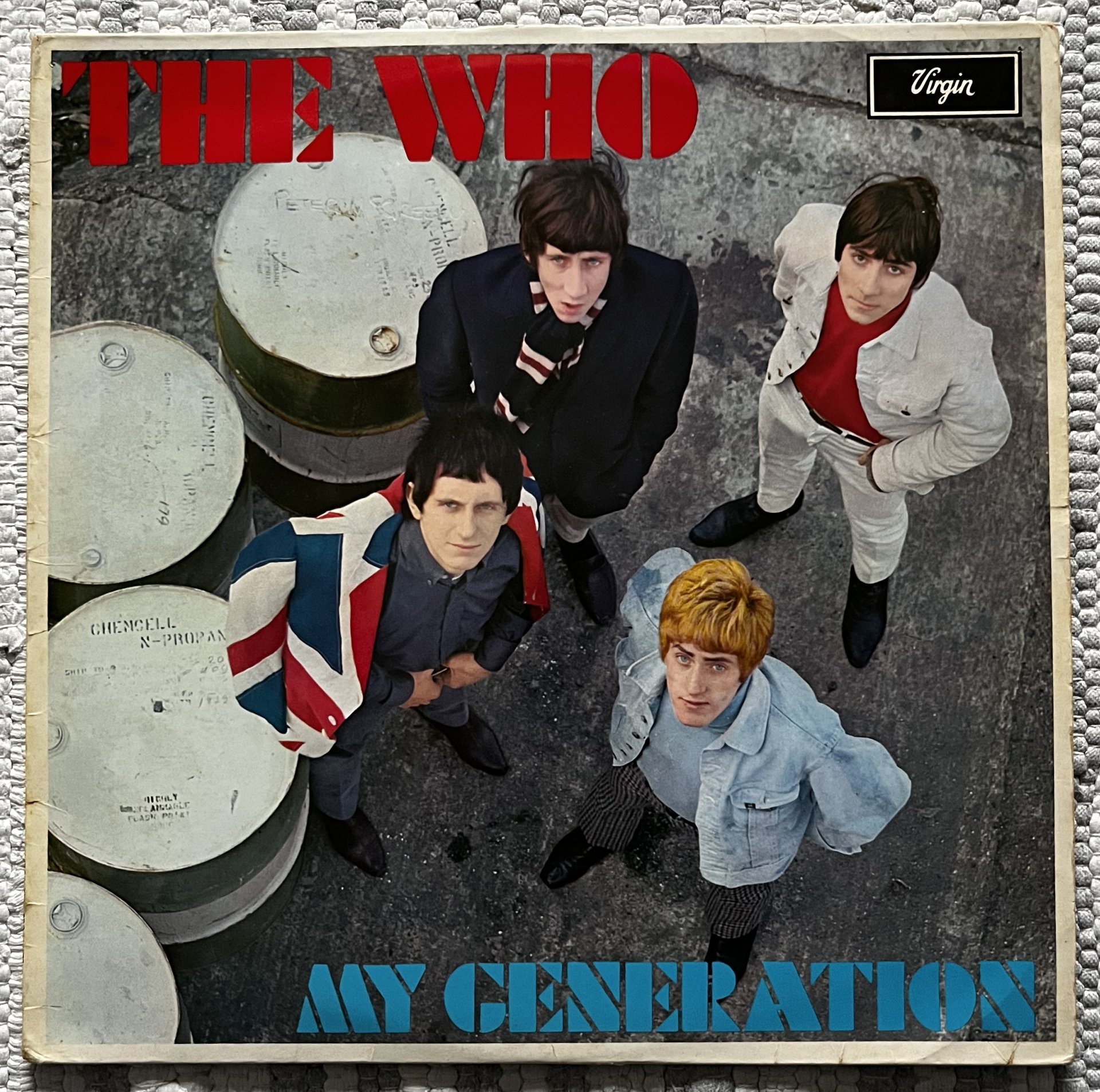 The Who-My Generation, 1980, Virgin Records Mono Reissue.