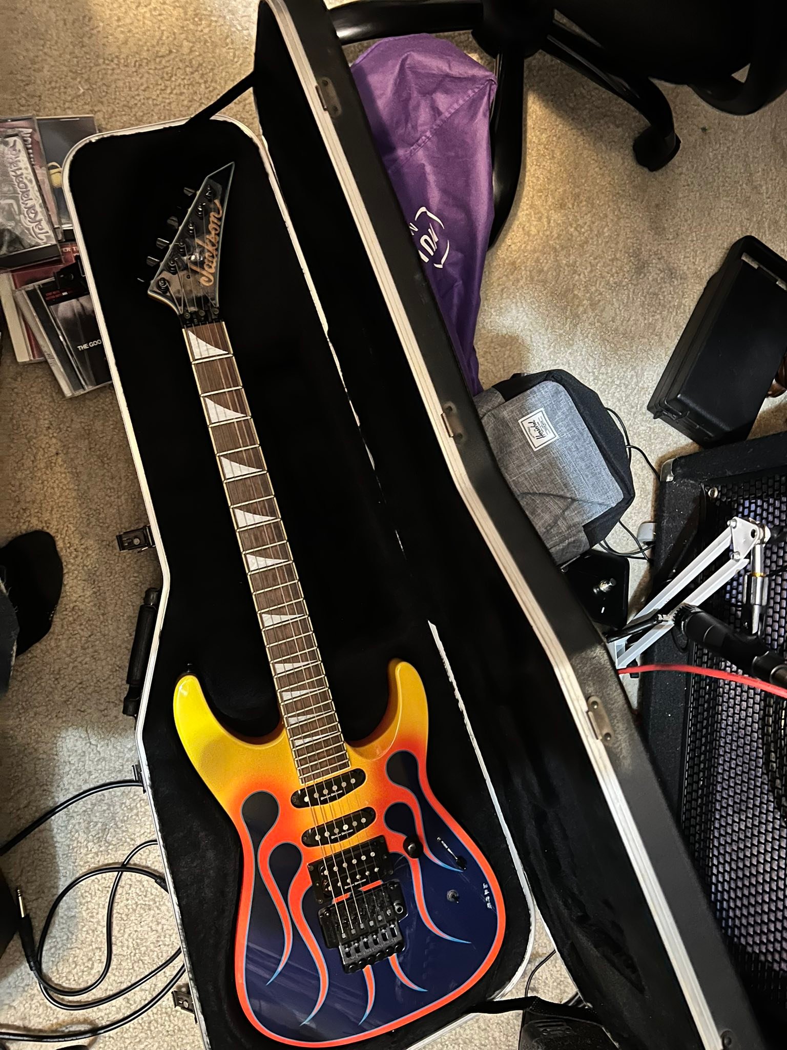 Japanese-made Jackson guitars with cases for $500