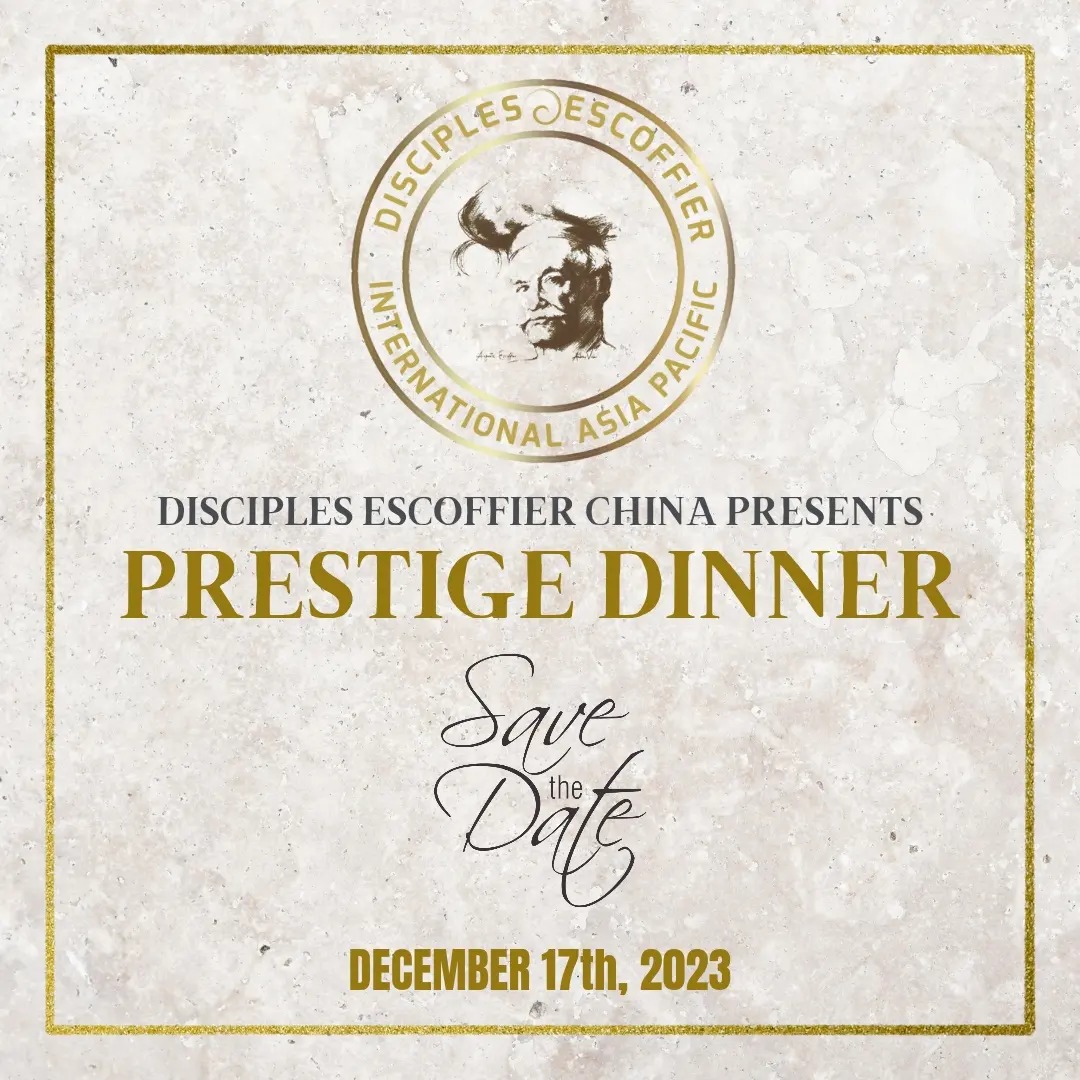 !! SAVE THE DATE !! Calling... - Disciples Escoffier APAC