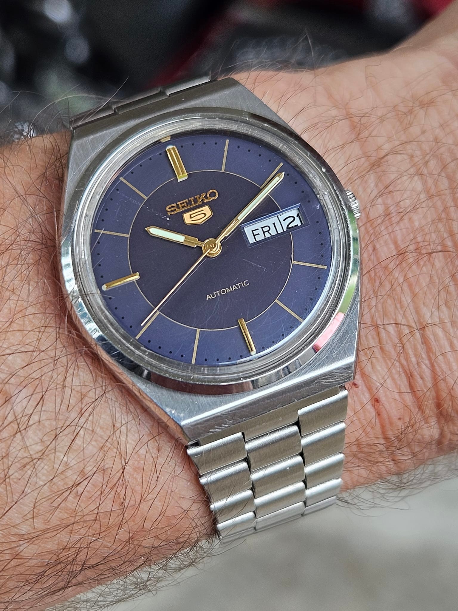 Vintage Seiko Silverwave watch from January 1980 restored
