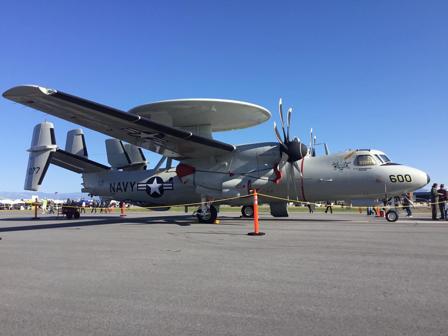 Scott Manning photos and post. Grumman. E-2D Hawkeye 168077 from