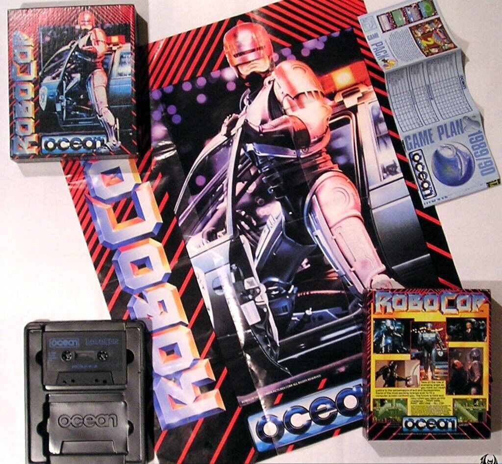 Robot cop game for zx spectrum
