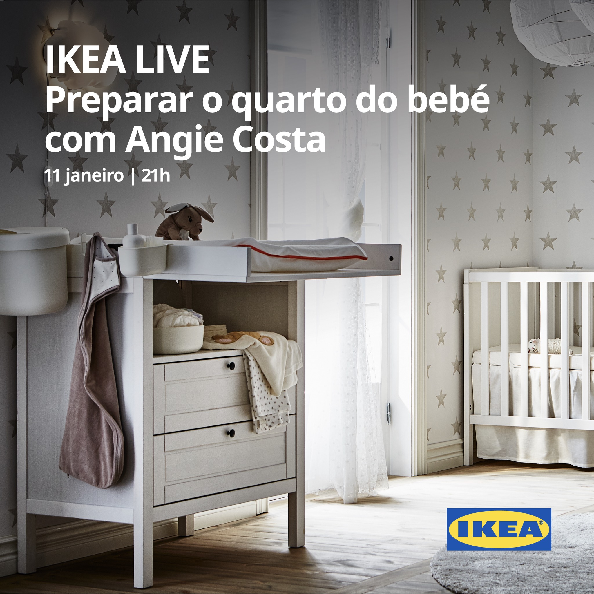 IKEA - Preparar um quarto de bebé não é fácil,...