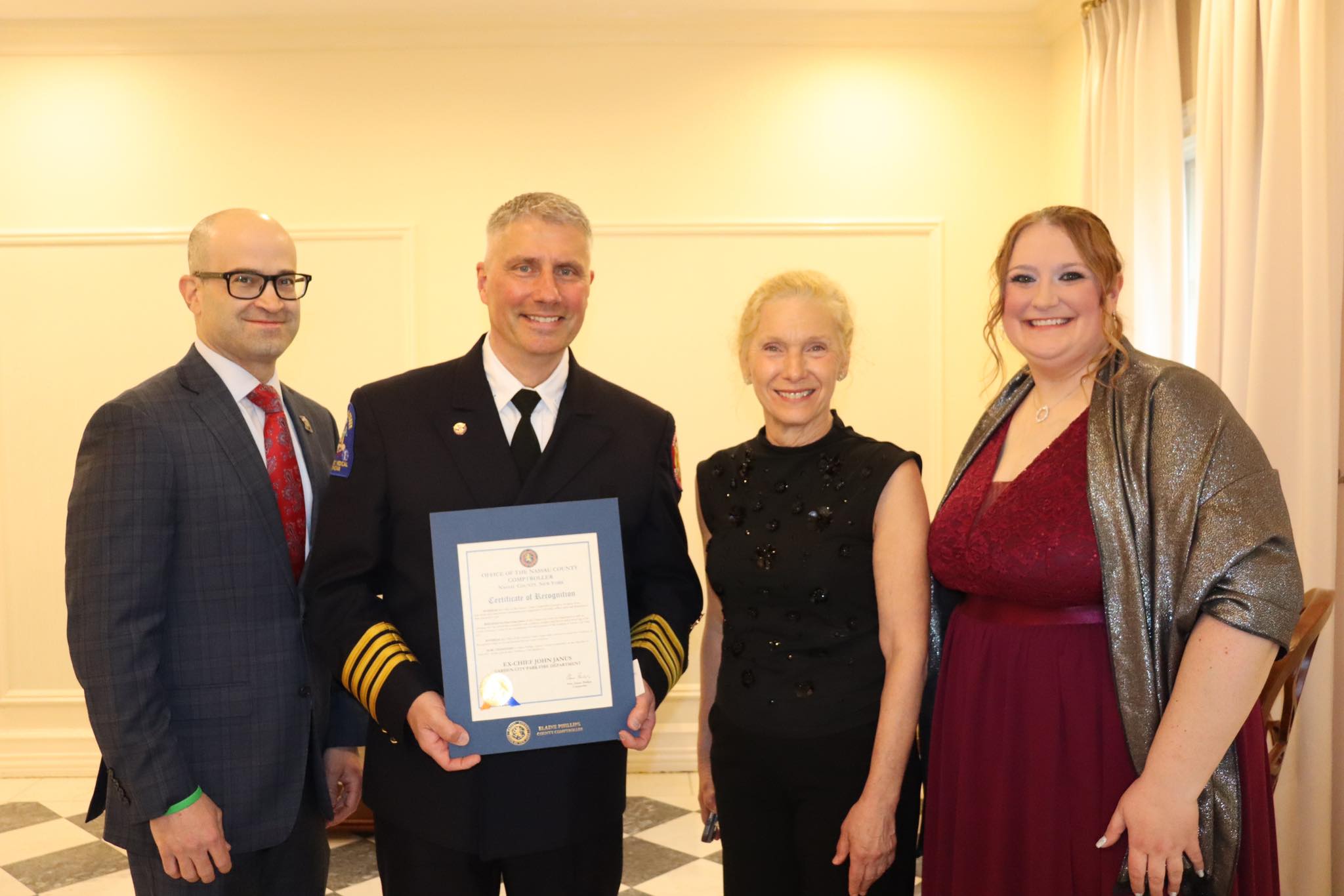Thank you for your service as Chief... - Assemblyman Ed Ra | Facebook