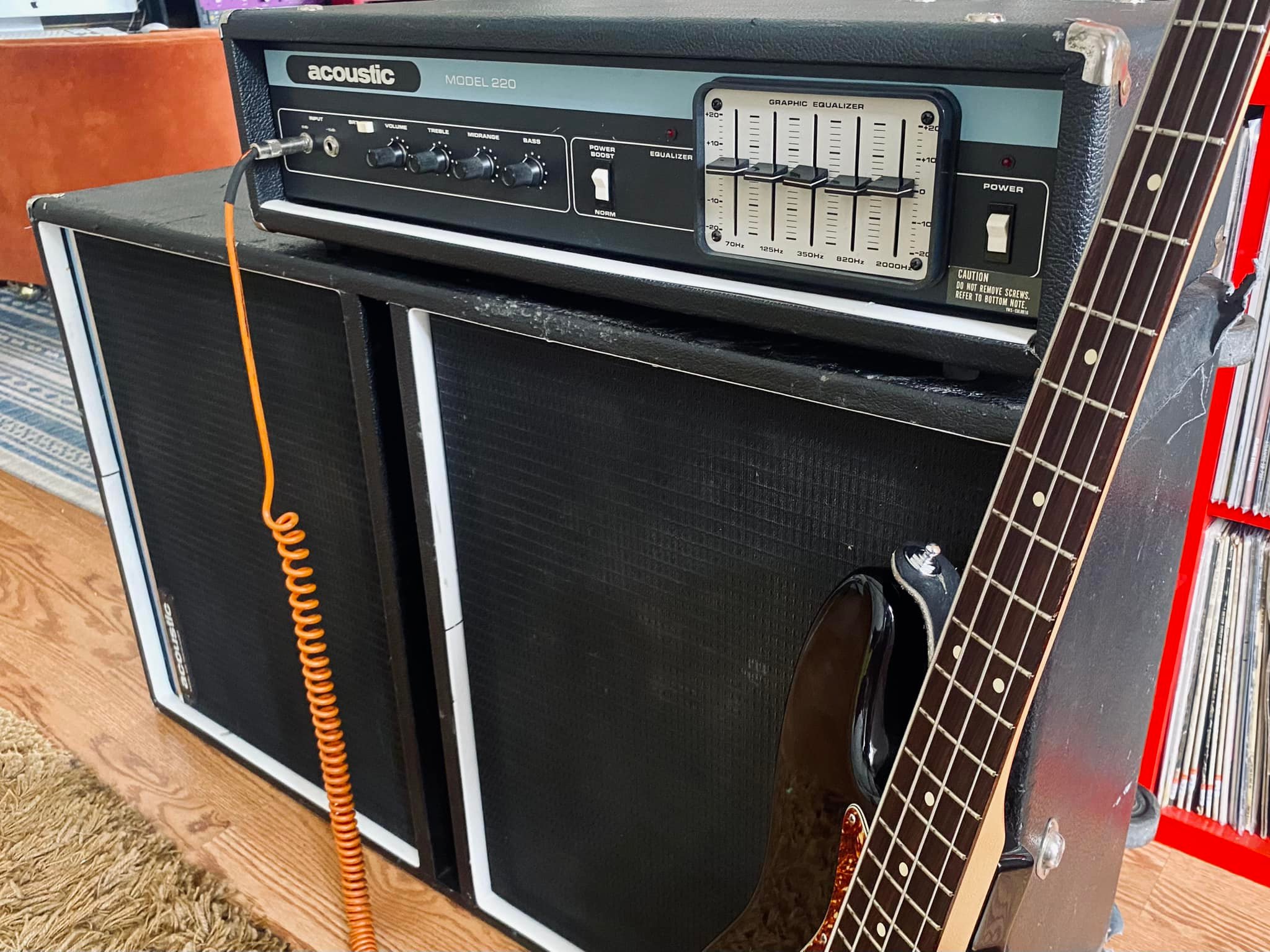 my Acoustic 220 cab 406 killer