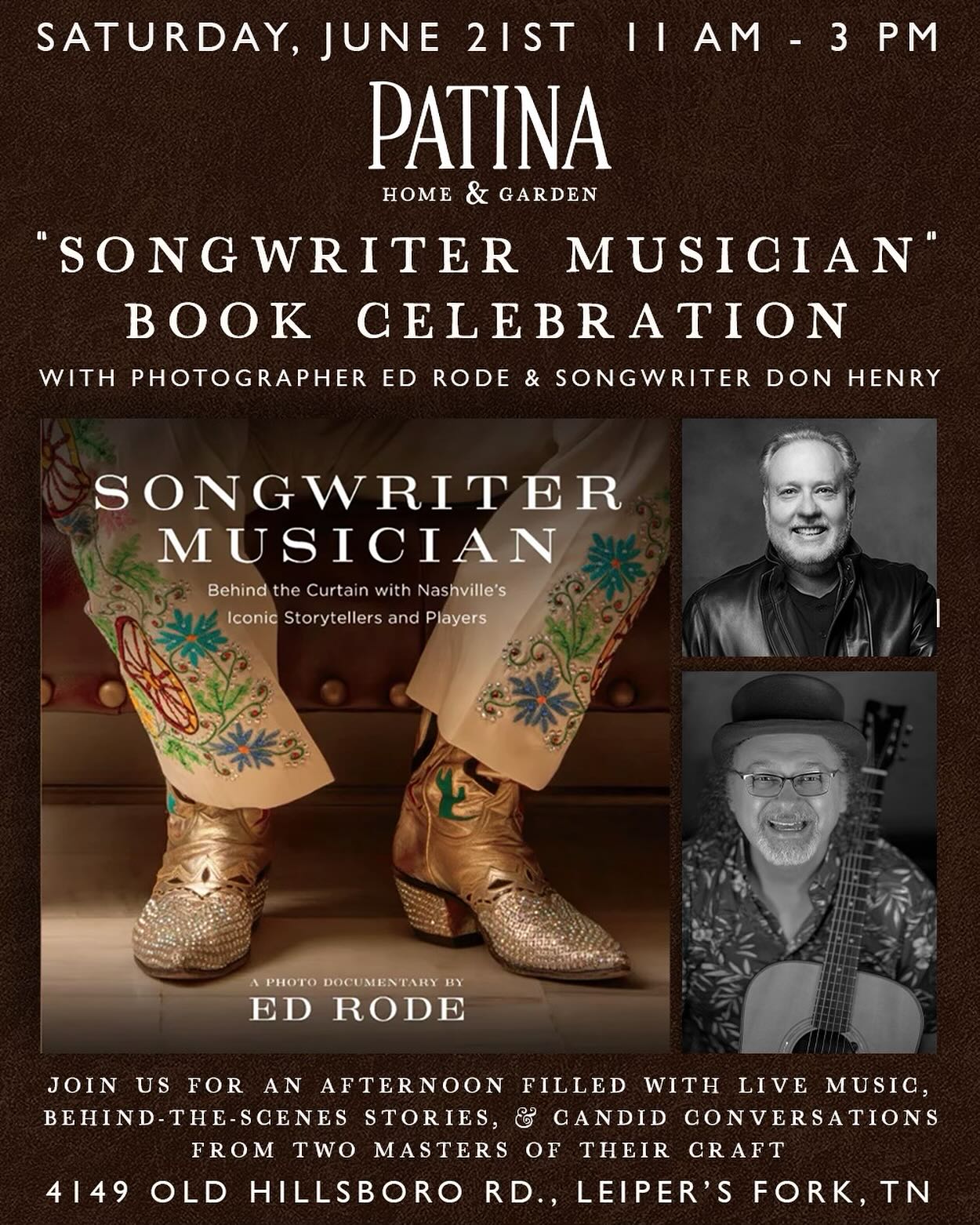 Patina - We’re thrilled to welcome legendary photographer @edrode to ...
