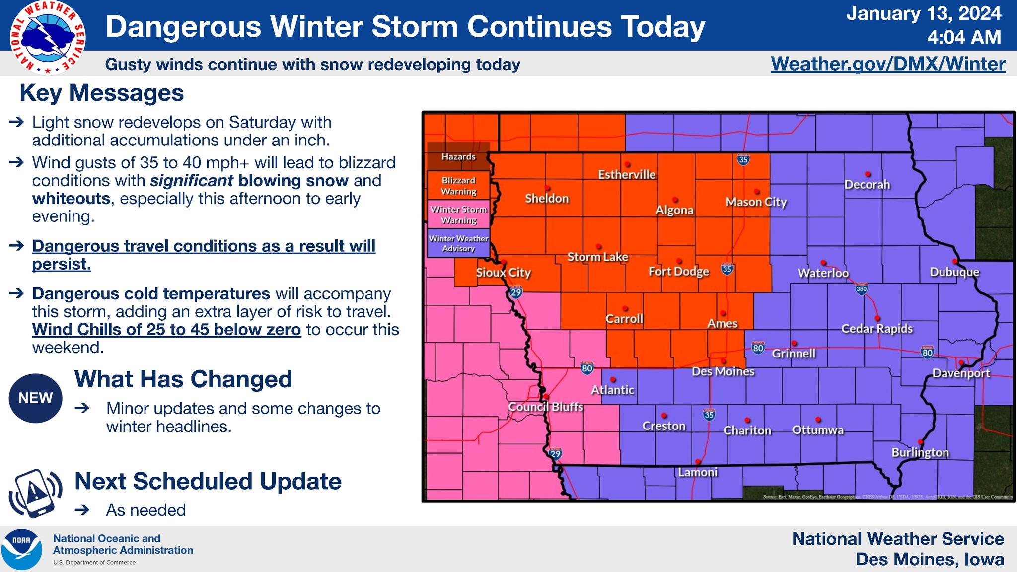 The AM Update from the... Story County Emergency Management