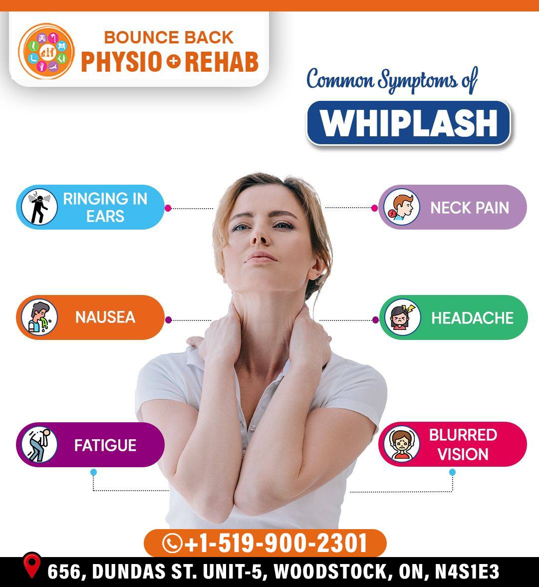 Bounce - Common Symptoms of WHIPLASH 🔶 RINGING IN EARS 🔶 NAUSEA 🔶 ...