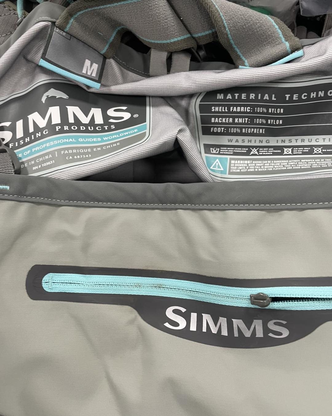 Really nice #Simms waders and #Orvis fly fishing gear!