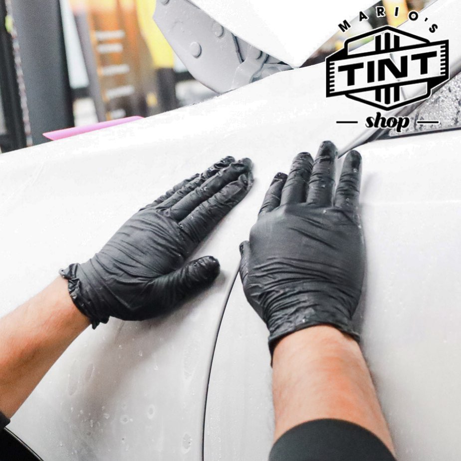 Getting an up and close look at the... - Mario's Tint Shop