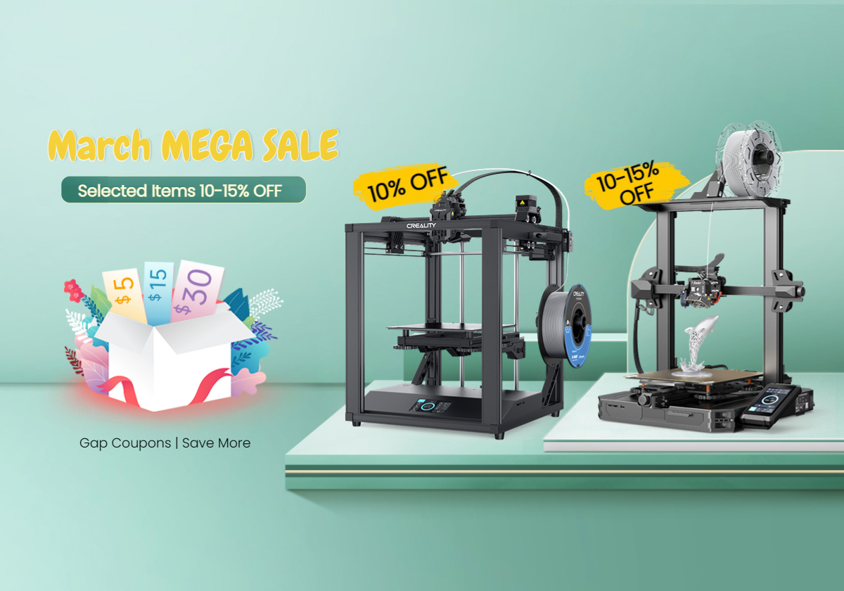 Creality Online Store - 🌻March Sale ongoing🌻 3DPrinting hot items 10-15 ...