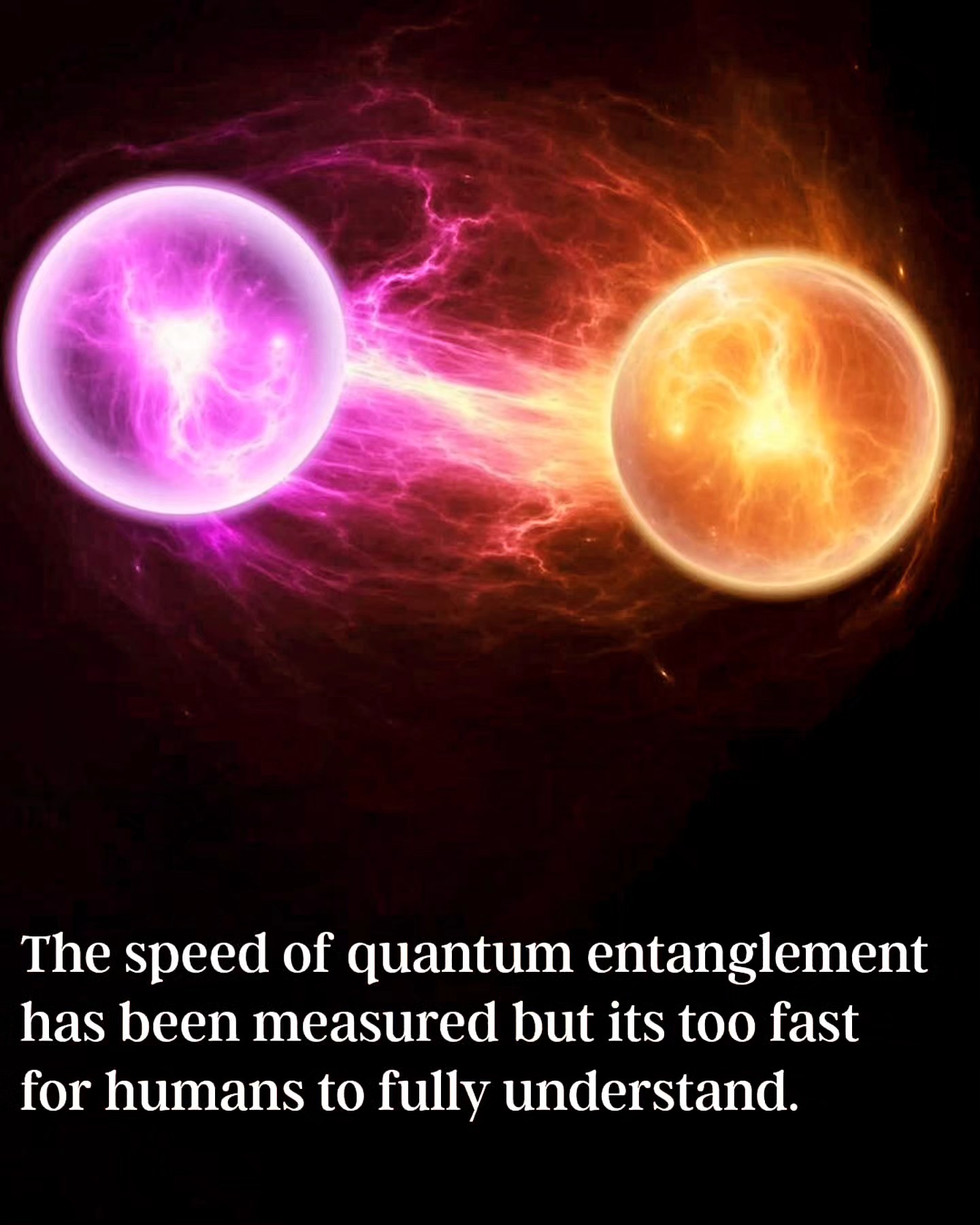 Space - Scientists have measured the speed of quantum entanglement, and ...