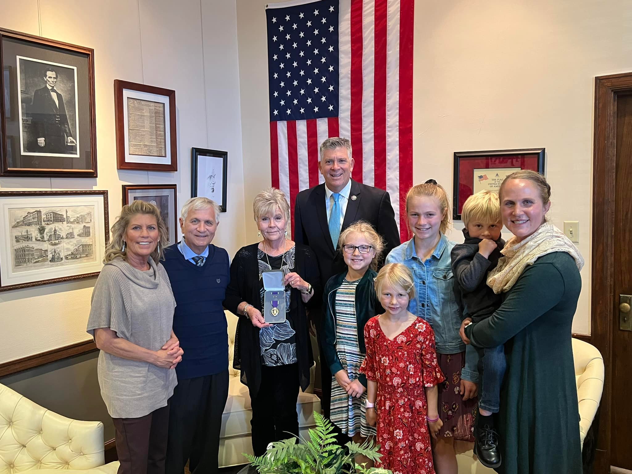 WWII veteran Clyde Hampton's Purple Heart awarded posthumously