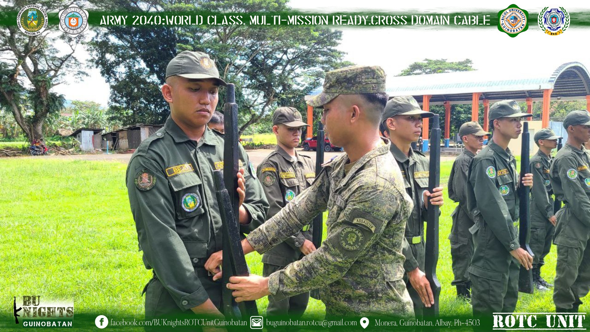 BU Knights ROTC Unit -... - BU Knights ROTC Unit - Guinobatan