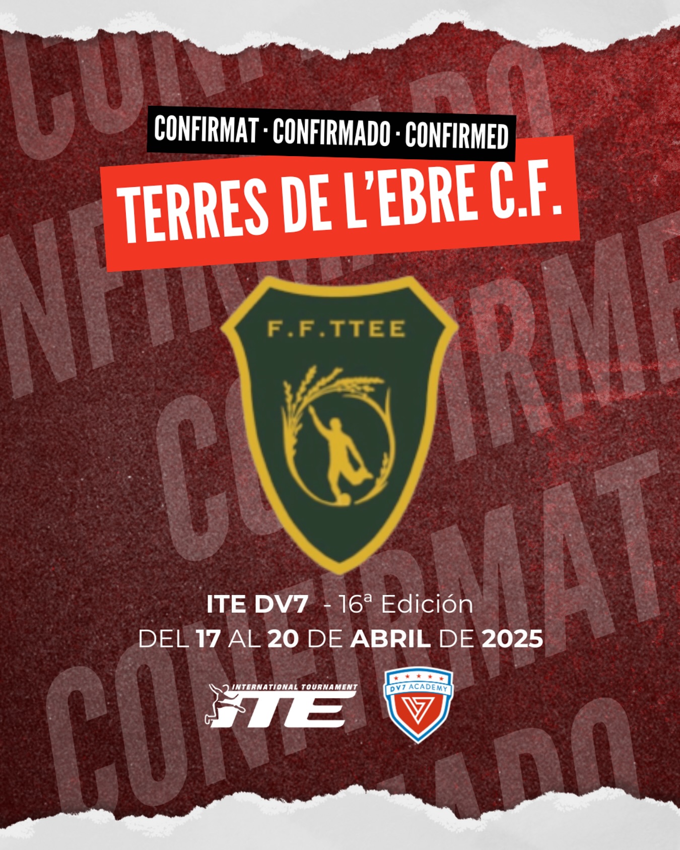 Torneig - ⚽️ EQUIPO CONFIRMADO ⚽️ @ff.ttee ¡Mucha suerte! 🤩 Últimos ...