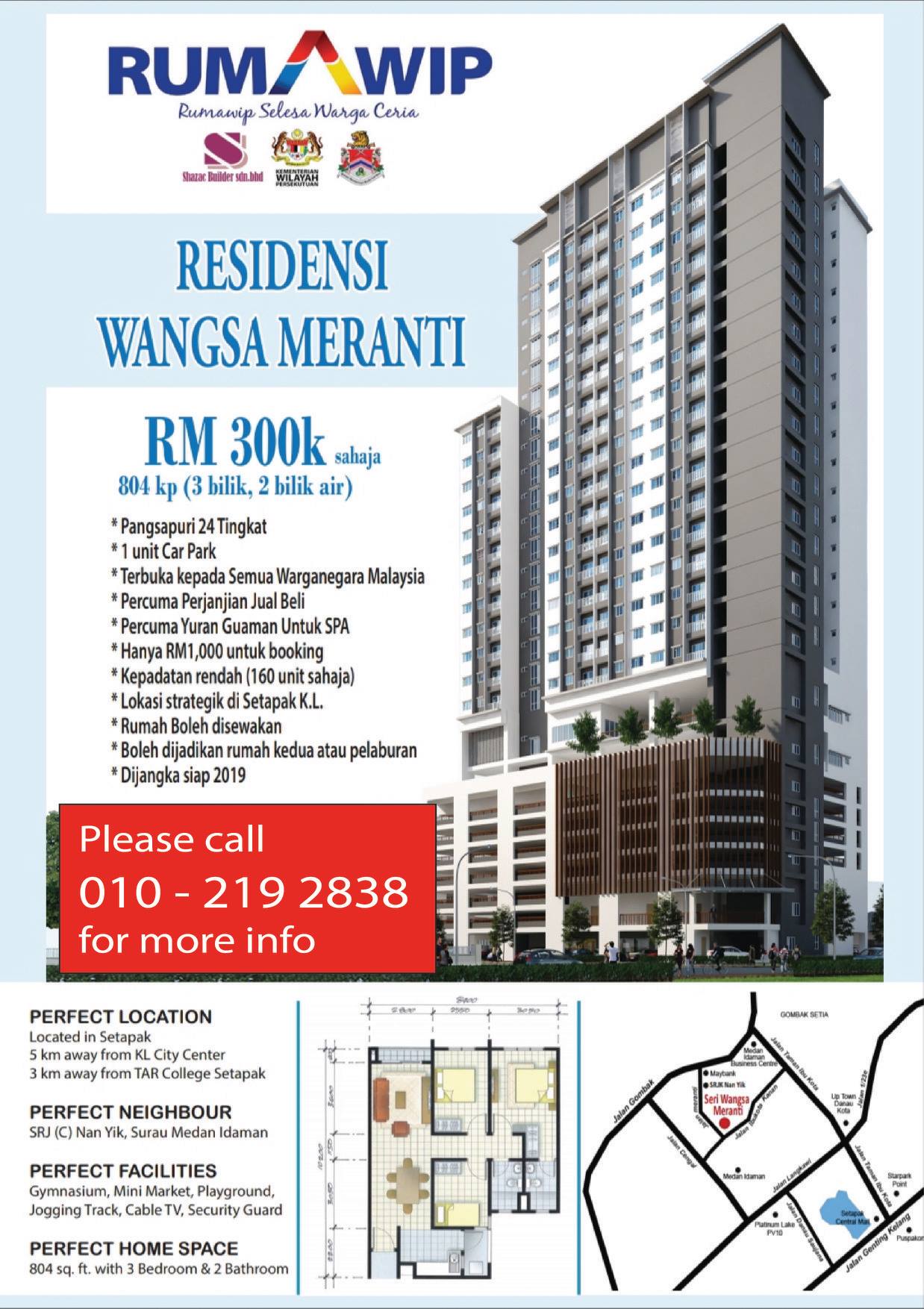 Residensi Wangsa Meranti Englshsakir