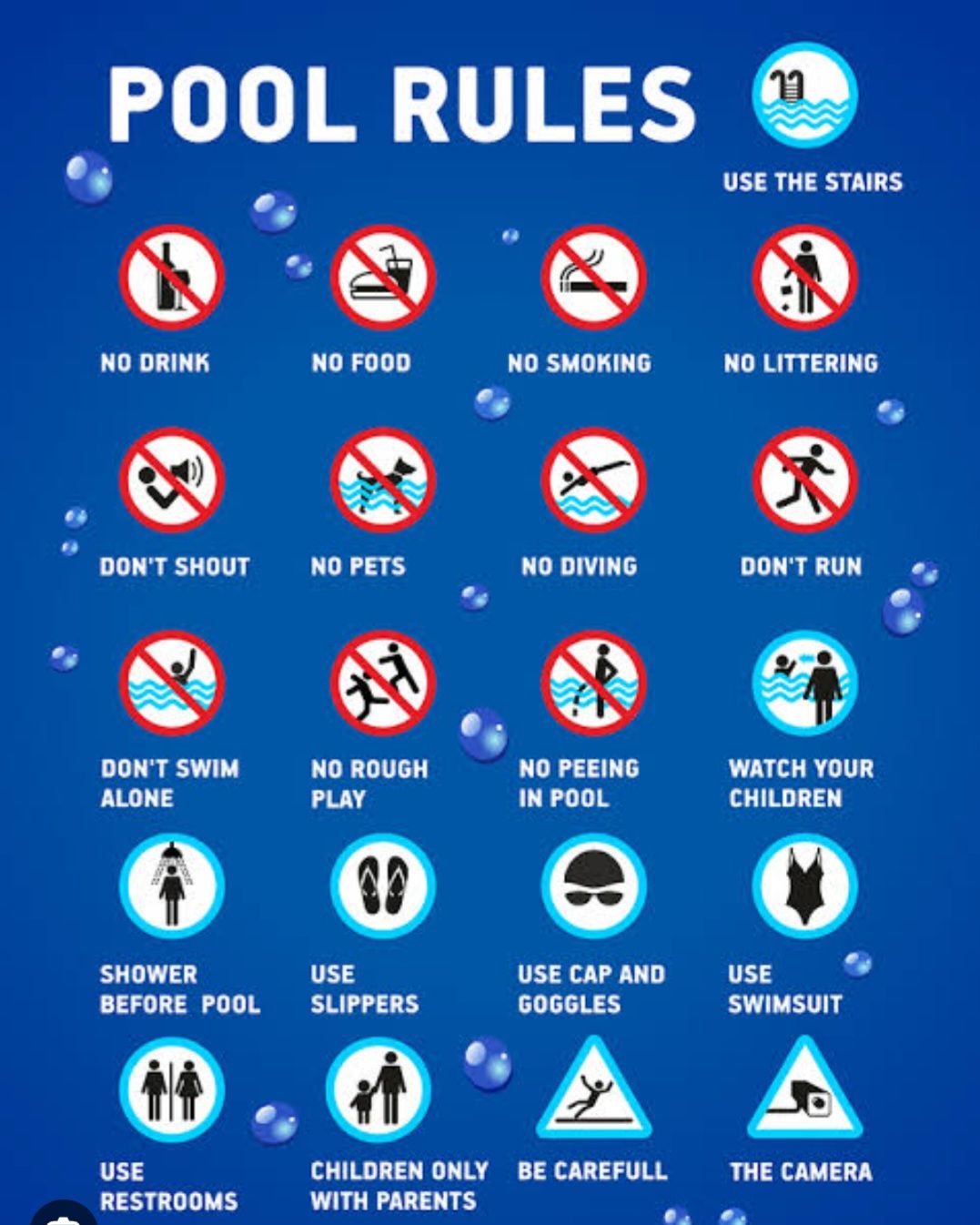 Strictly obey our pool rules 😊... - Tubig-Loon Spring Park | Facebook