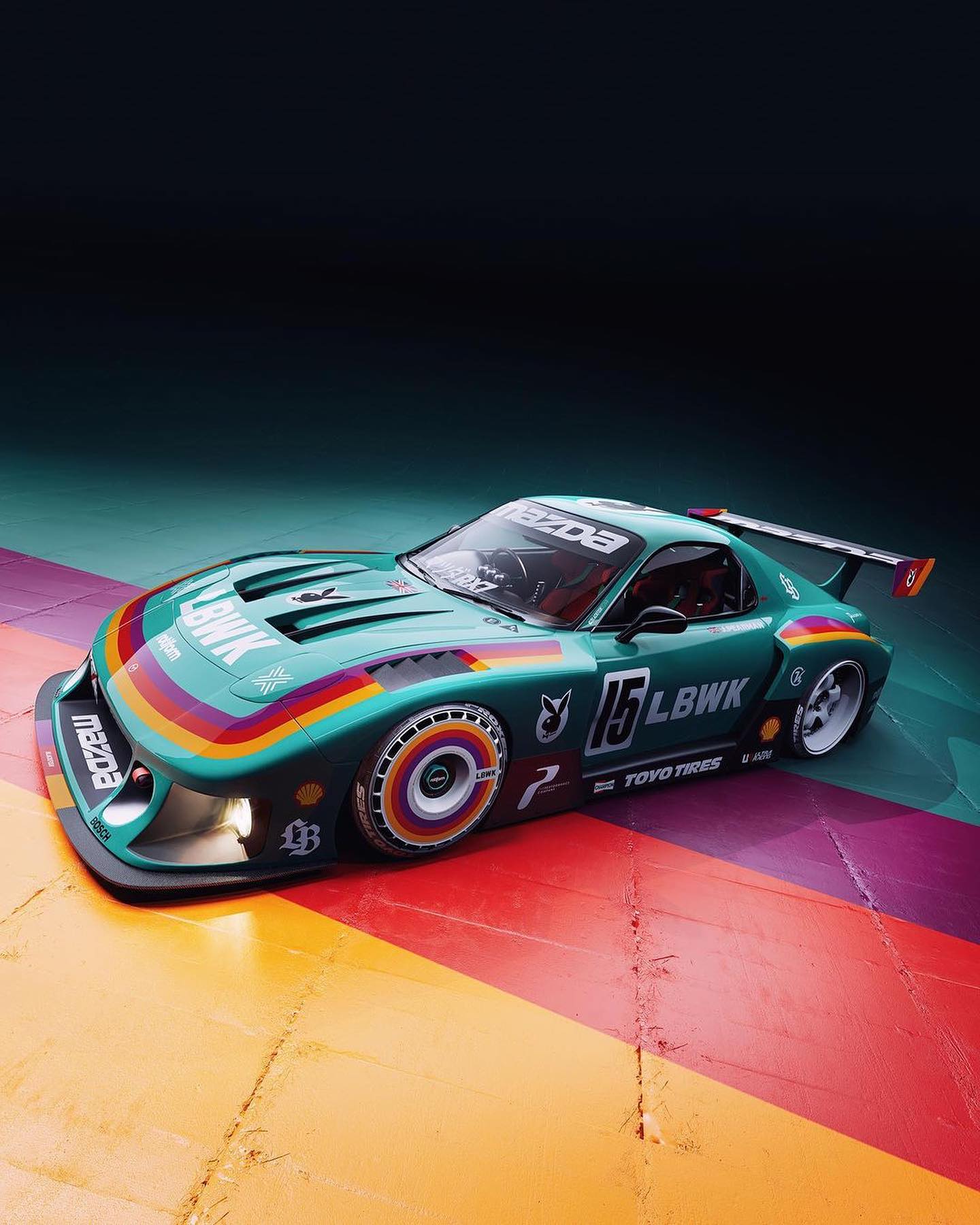 Rotiform - AeroDisc the world 🌍 The Liberty Walk RX7...