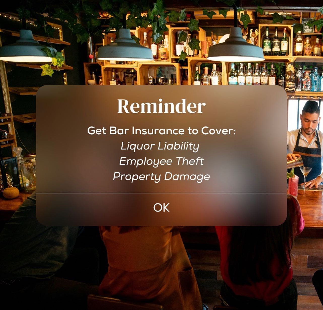 We can protect your bar with... - Renovato Insurance Agency