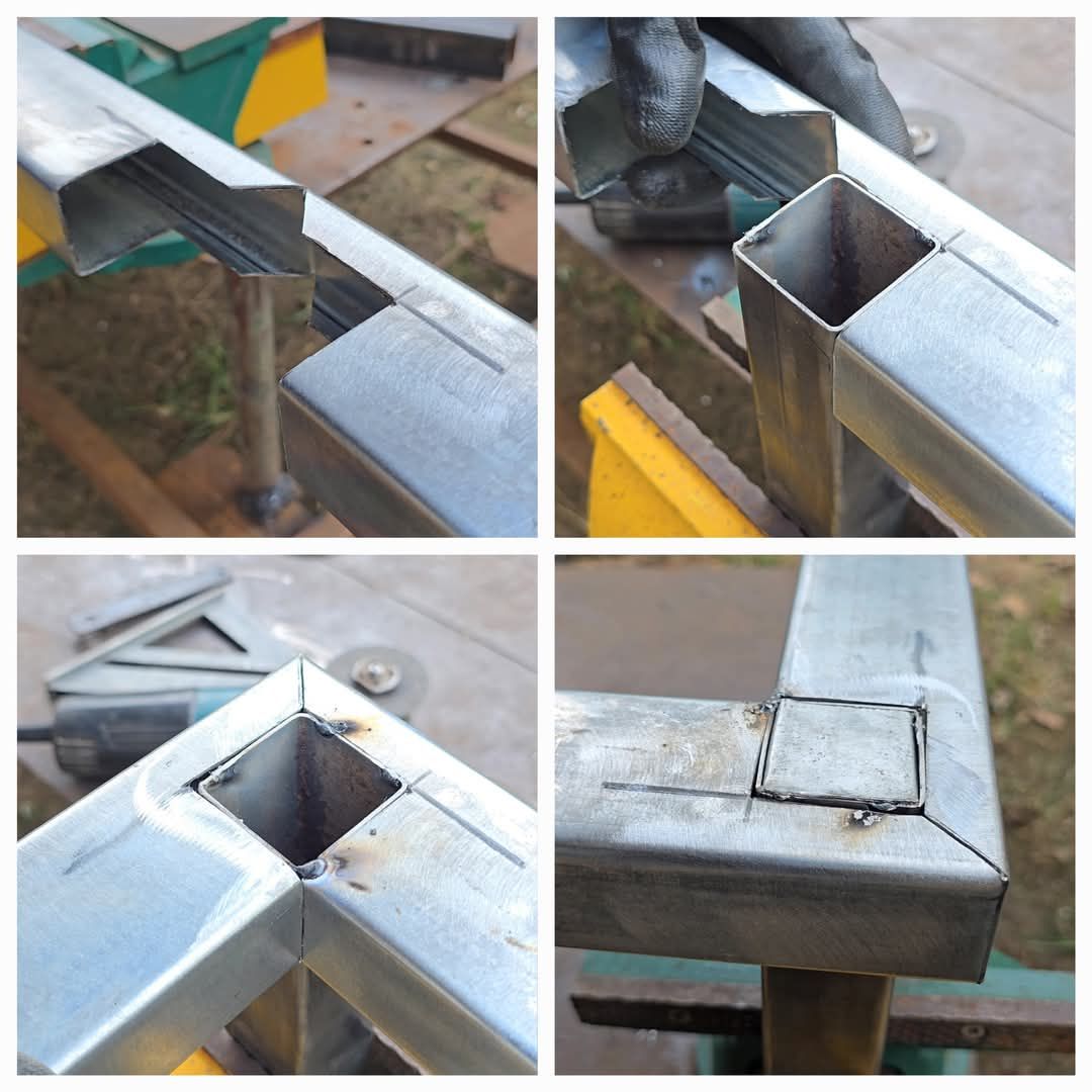 Welding - square tube connection ideas for table | Facebook