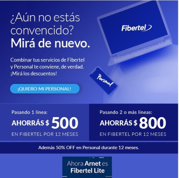 Telecom - Personal - Fibertel