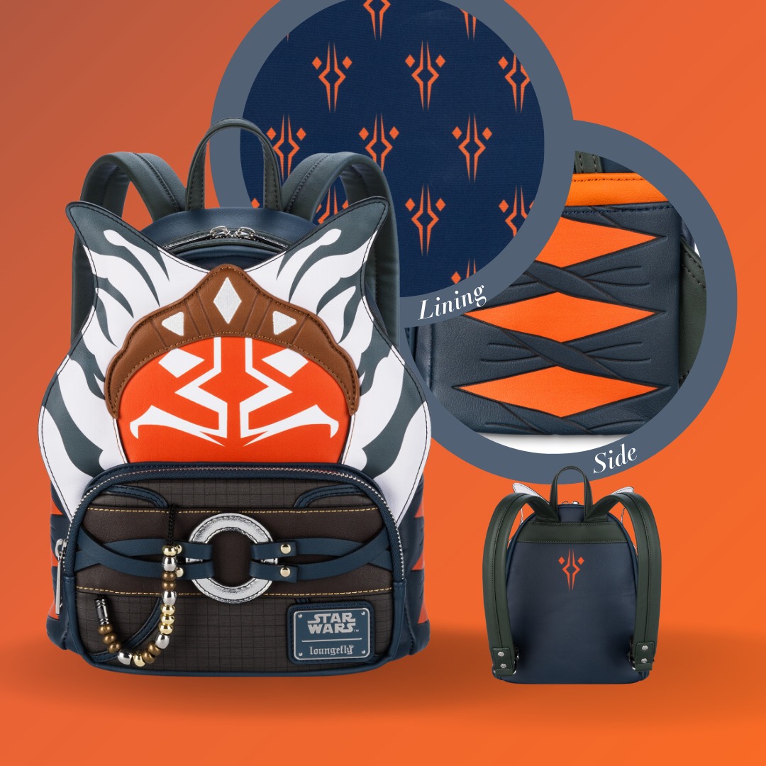 ahsoka tano loungefly mini backpack The Mandalorian Cosplay Nylon Inspire those around you with